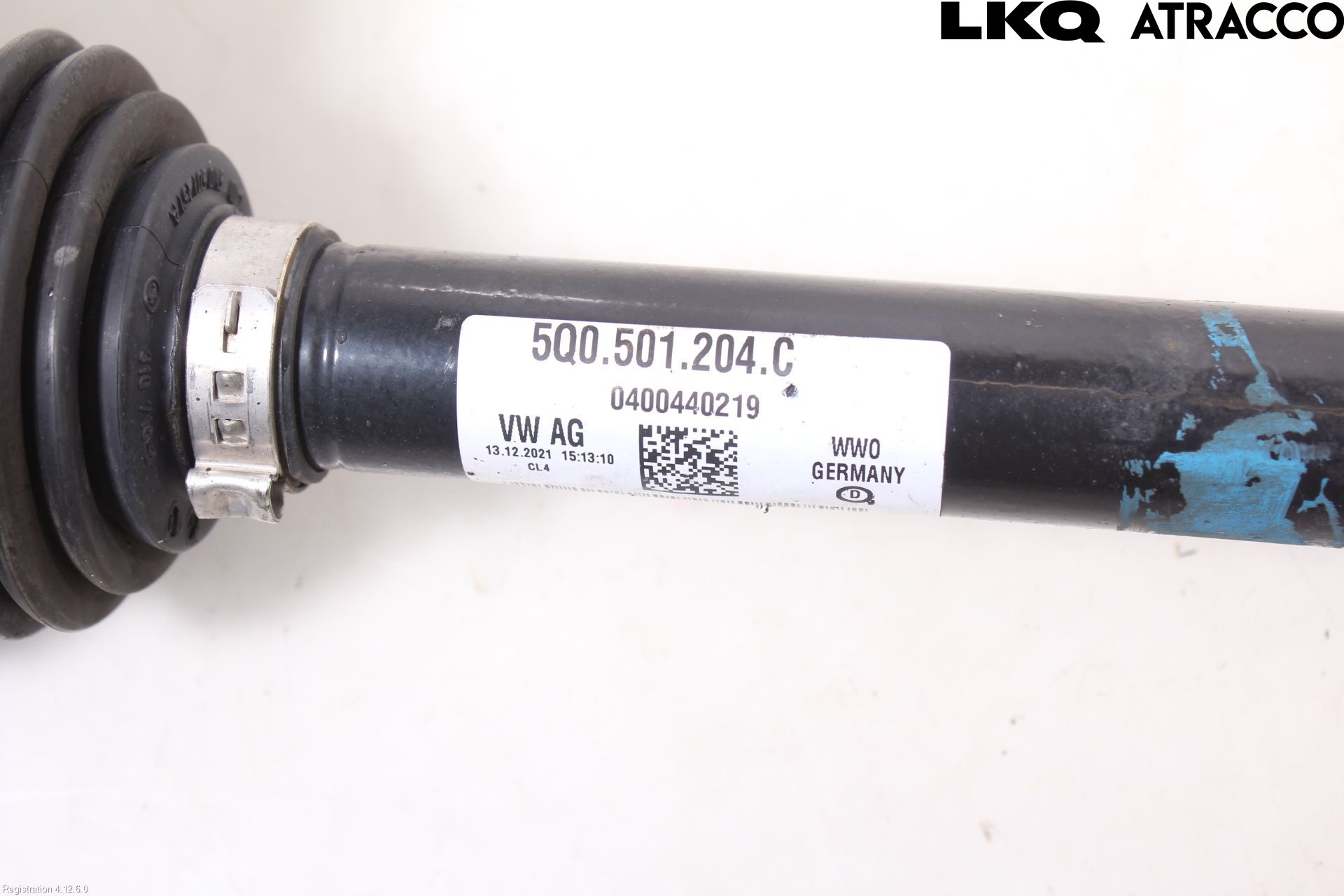 Volkswagen VW T-ROC 18- Drivaxel Bak Höger