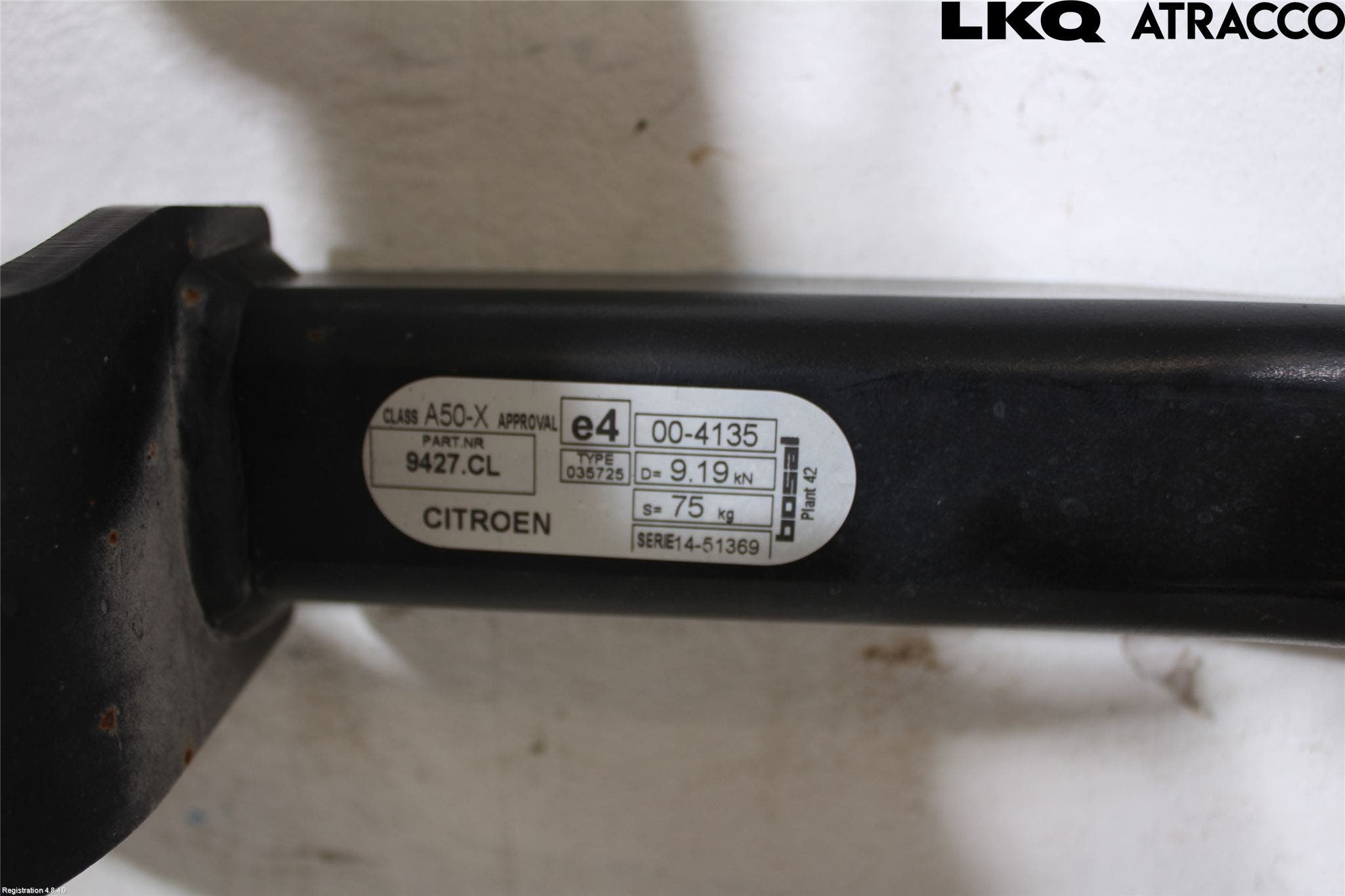 Citroen C4 II 11-18 Dragkrok