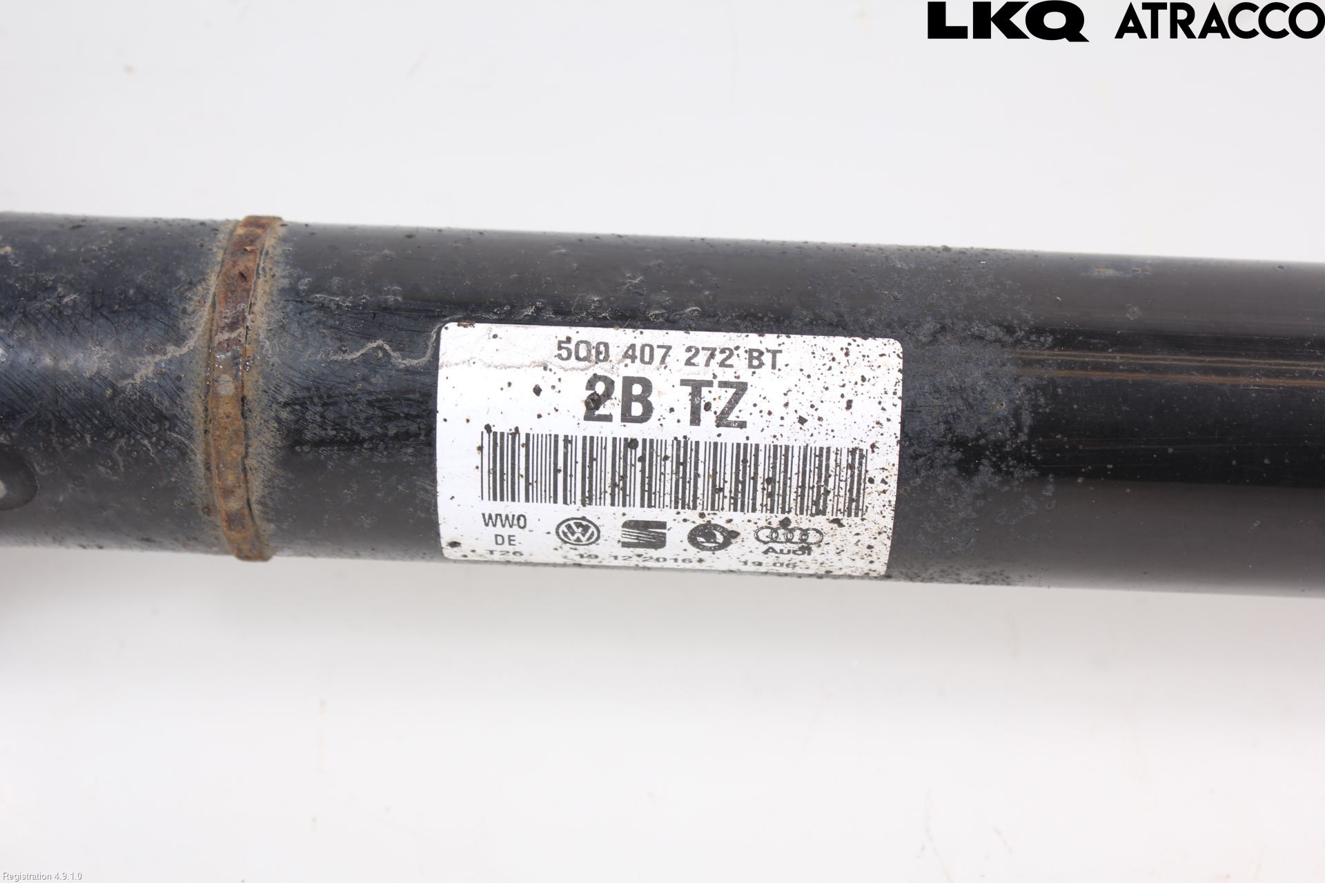 Volkswagen VW CADDY 16-20 Drivaxel Fram Höger