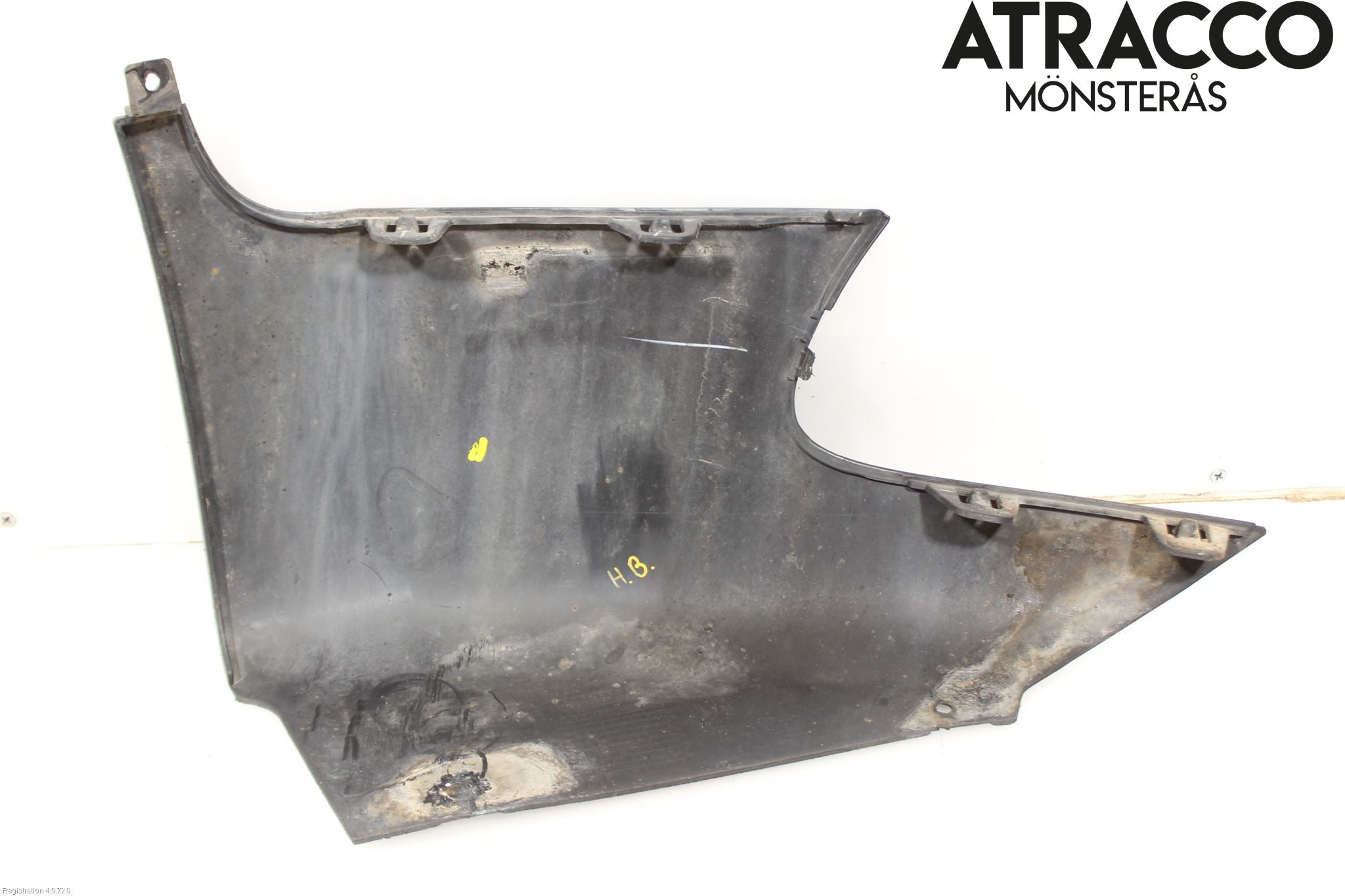 BMW X6 E71/E72   08-14 Stötfångardel Bak Hö