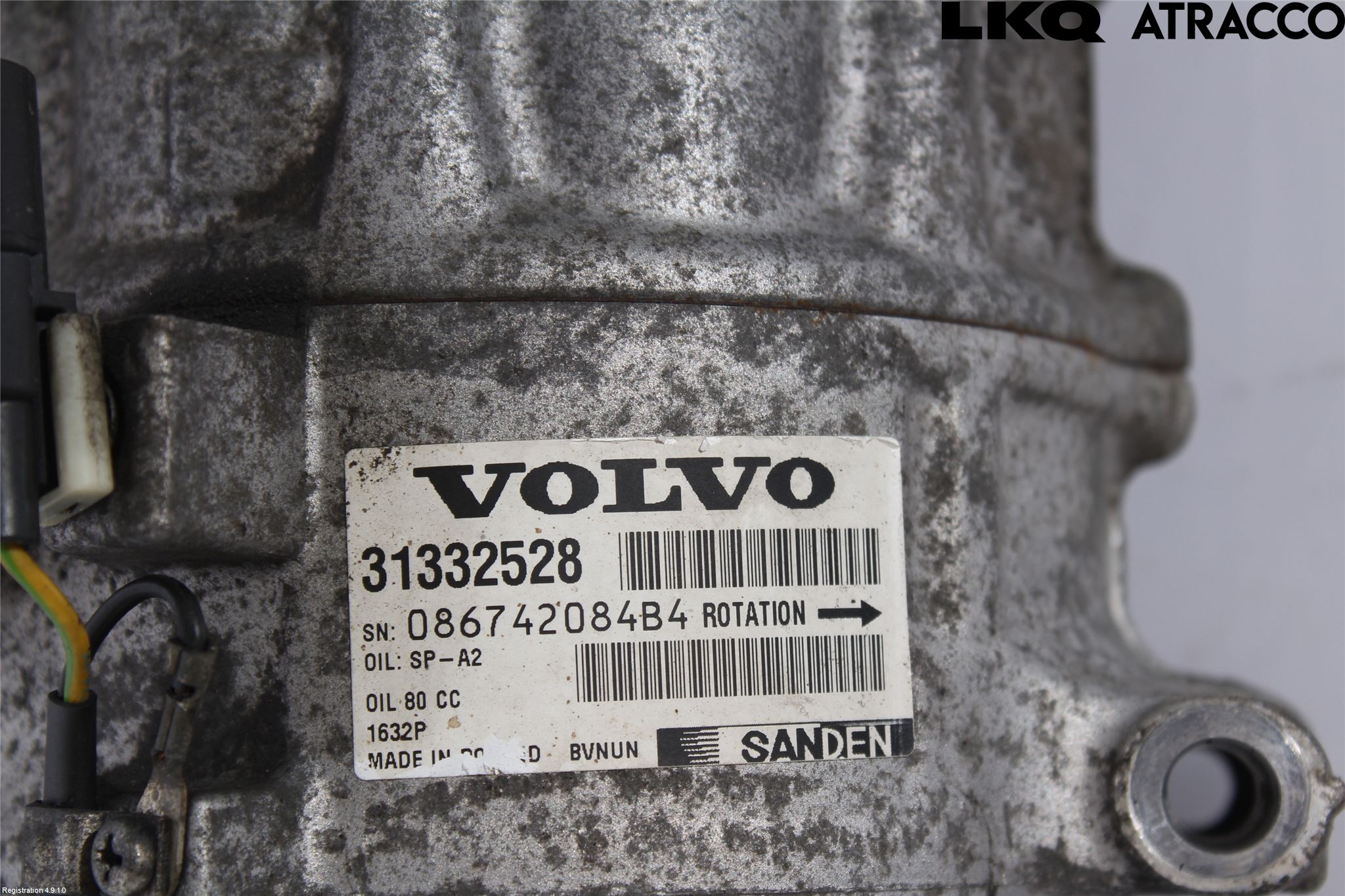 Volvo V60 14-18 Ac Kompressor