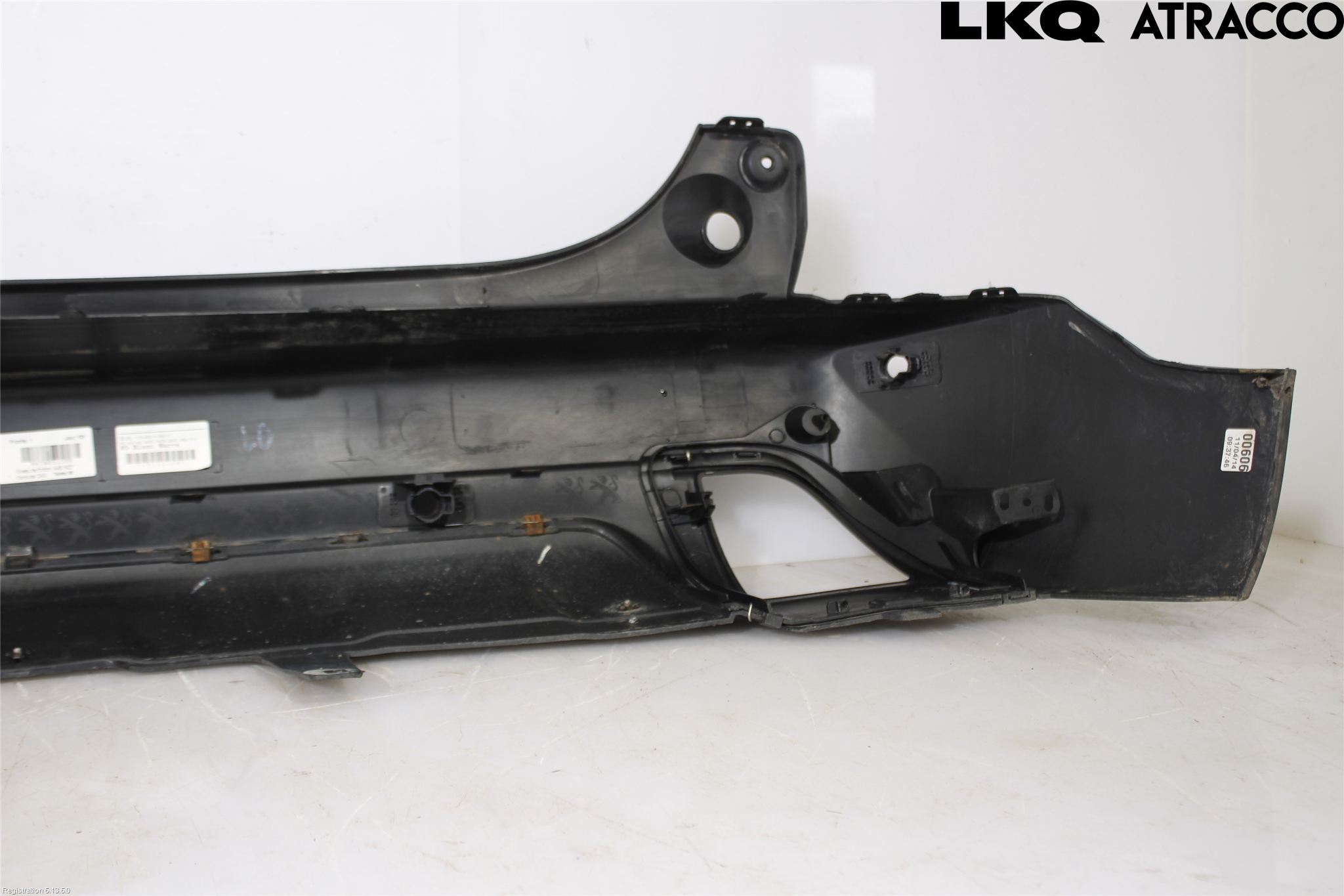 Peugeot 2008 13-20 Stötfångarbeklädnad Bak