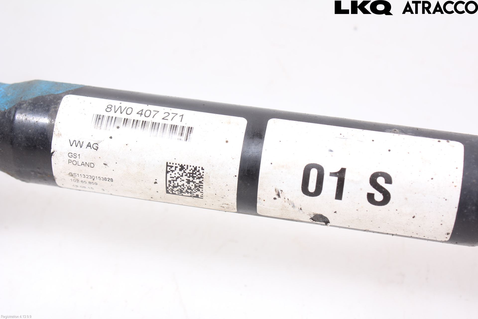 Audi A4/S4 B9 16-19 Drivaxel Fram Höger