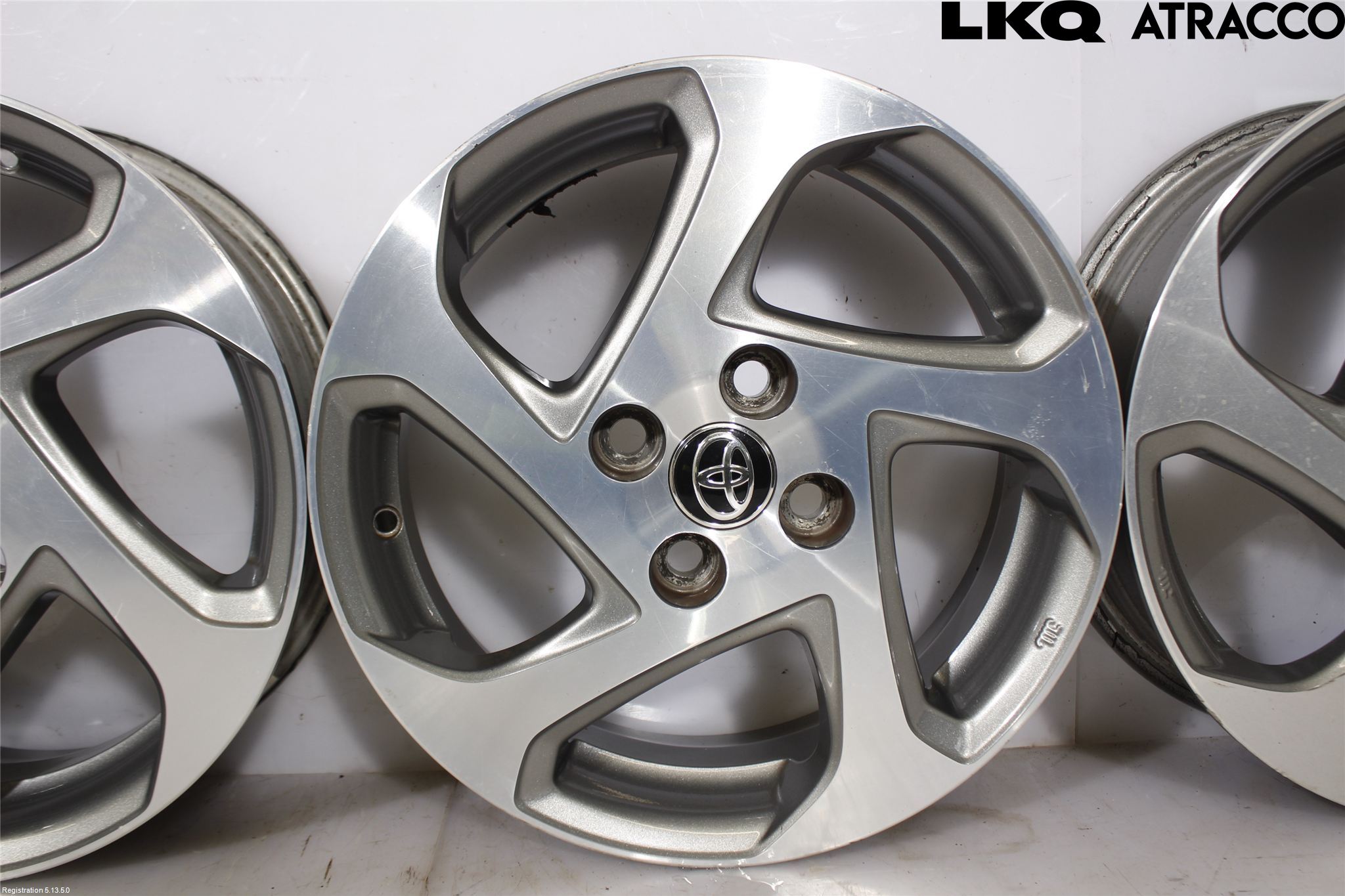 Toyota YARIS XP130 15-20 Fälgsats Aluminium