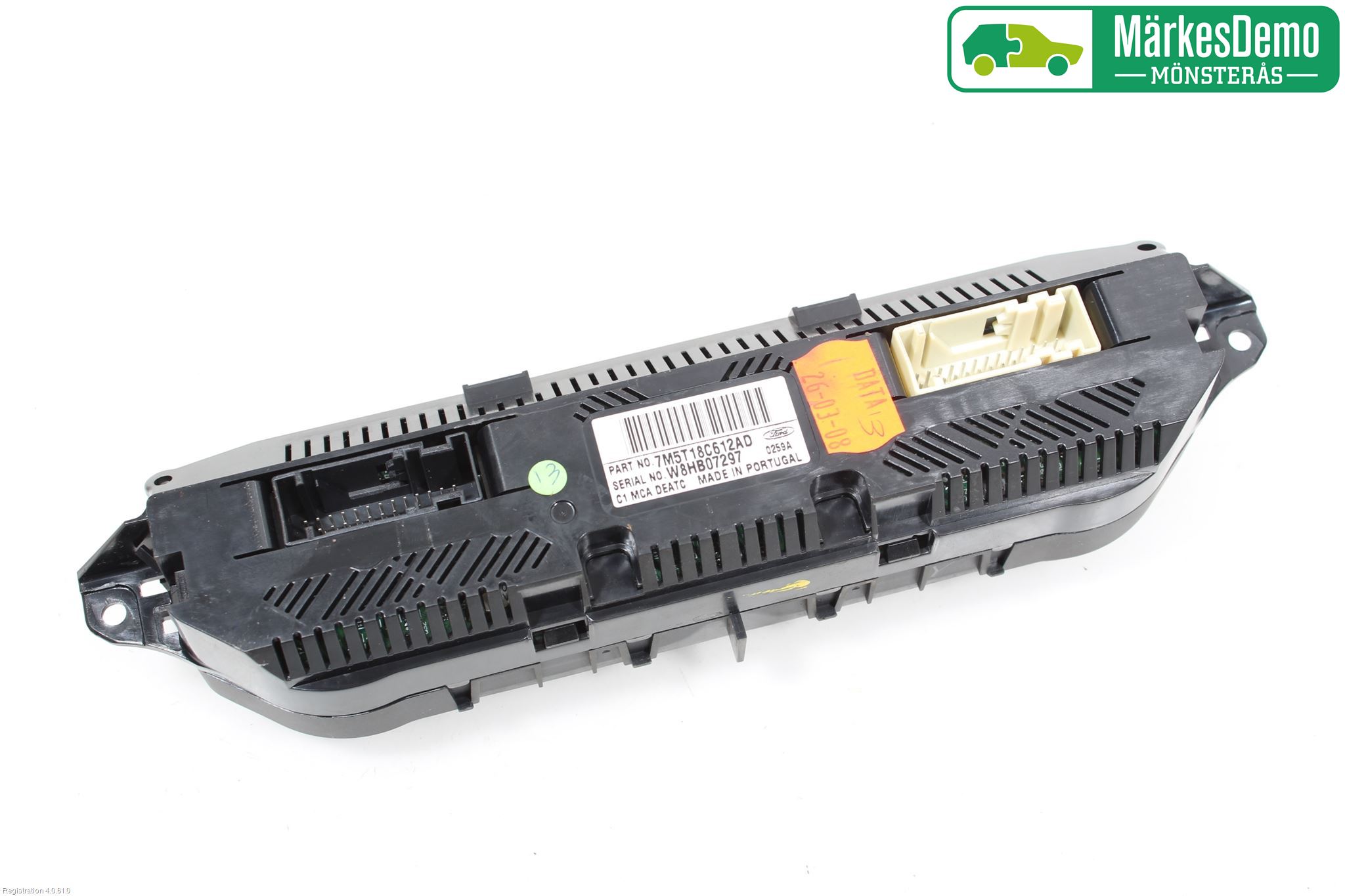 Ford FOCUS C-MAX I 07-10 Ac Styrenhet Ac Manöveren