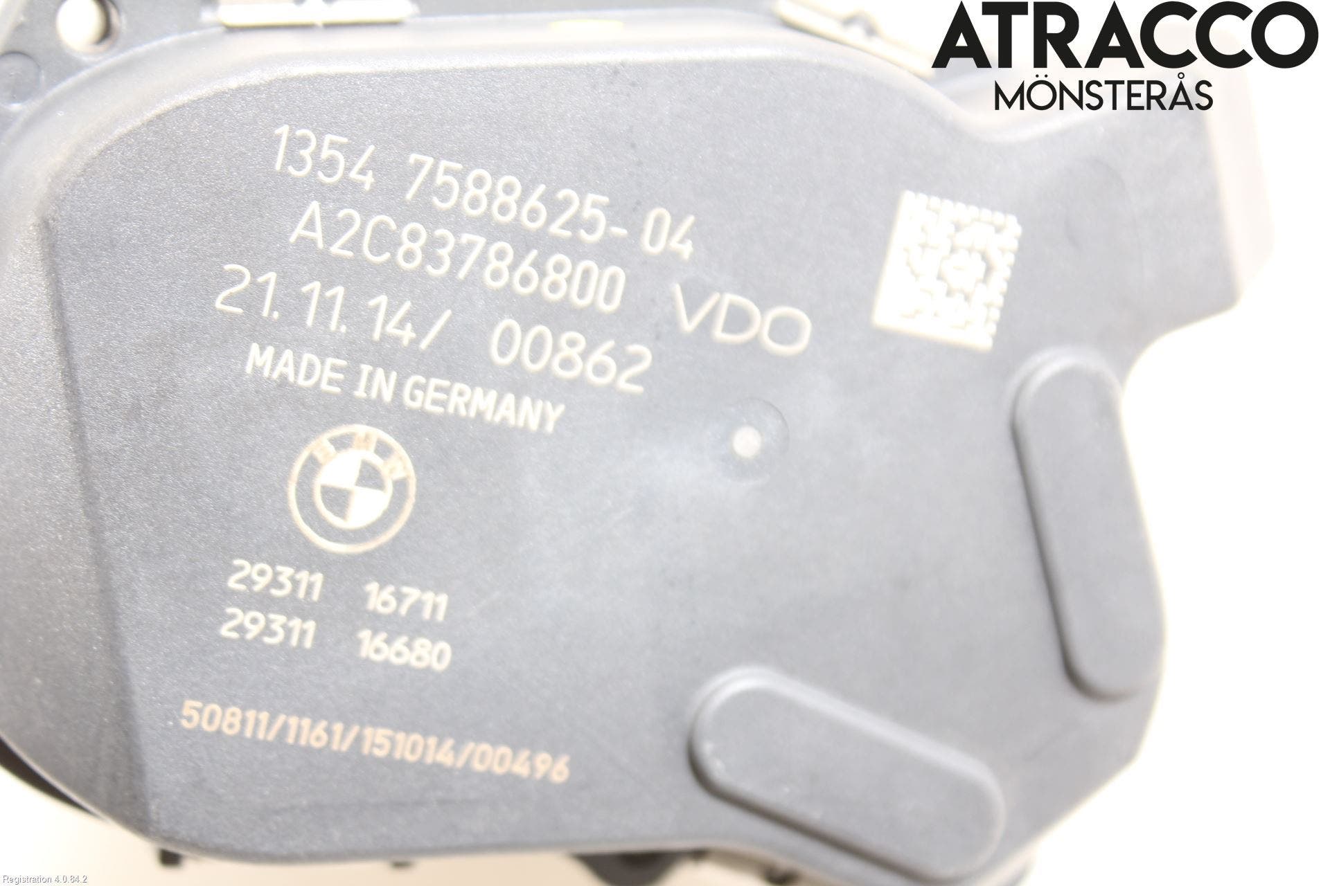 BMW 4 F32/F33/F82/F83 13-20 Injspjällhus