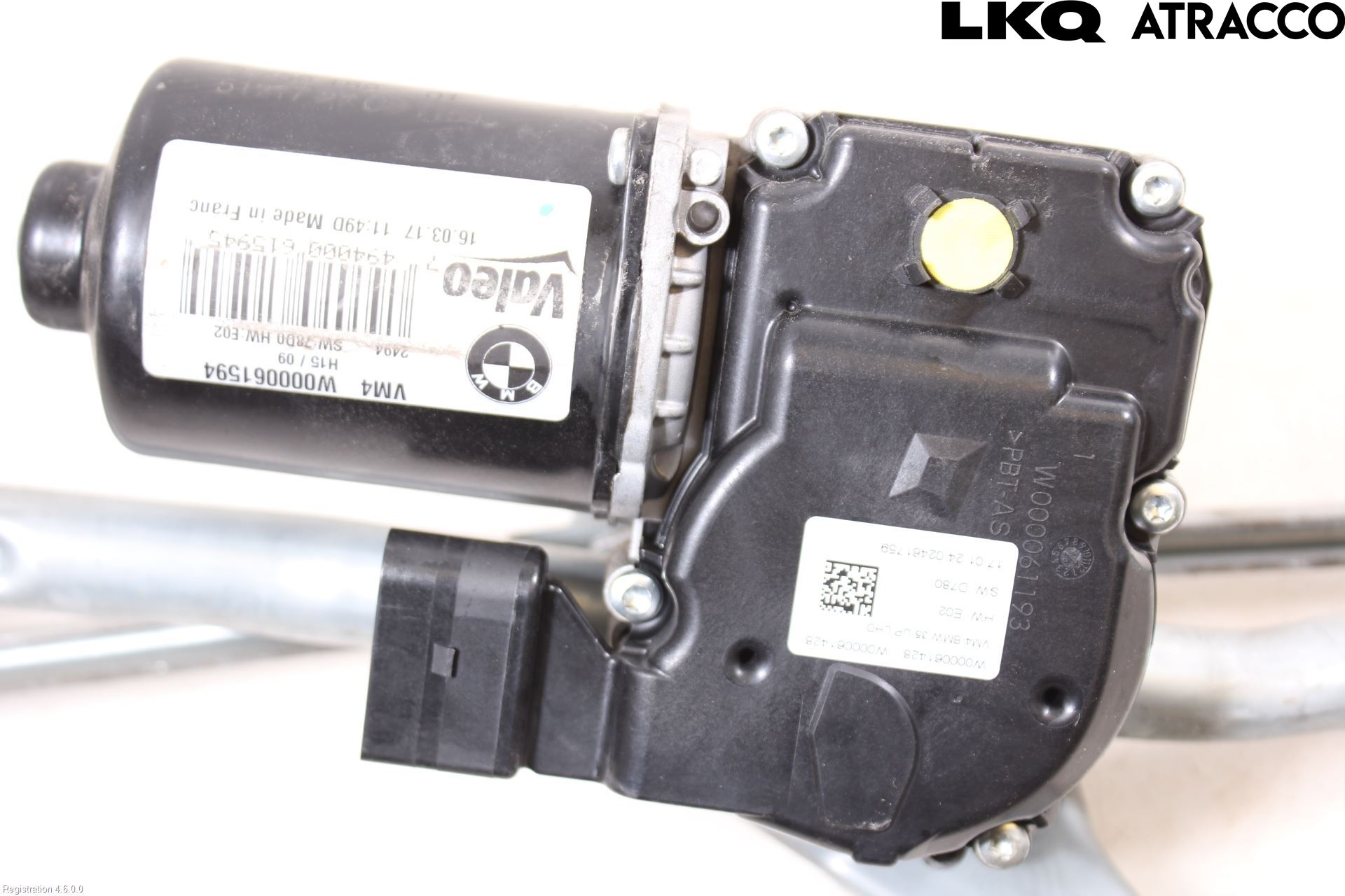 BMW 5 G30/G31/F90 17-23 Torkarmotor Vindruta