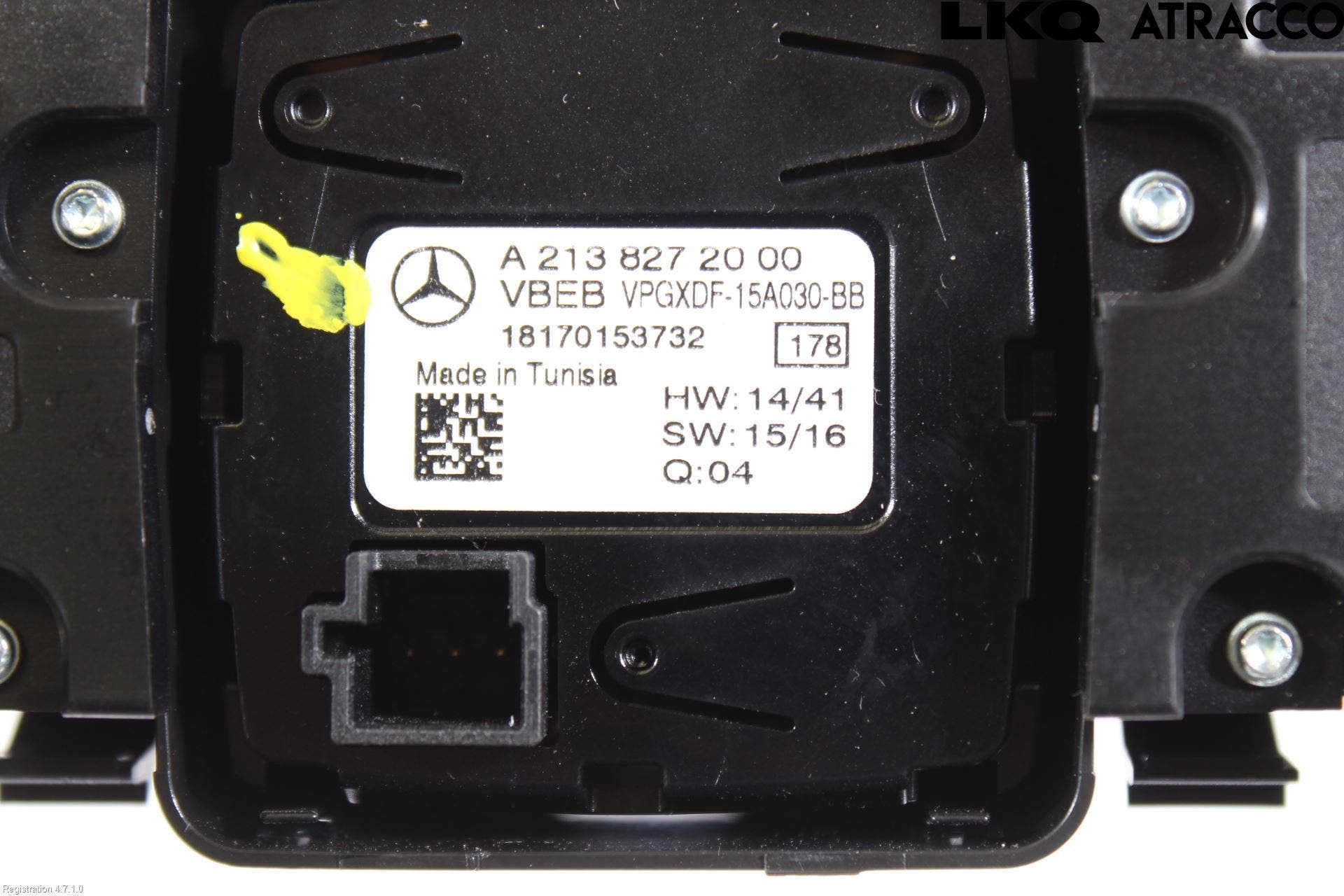 Mercedes-Benz MB E-KLASS (W213) 16-23 Strömställare Multifunktion