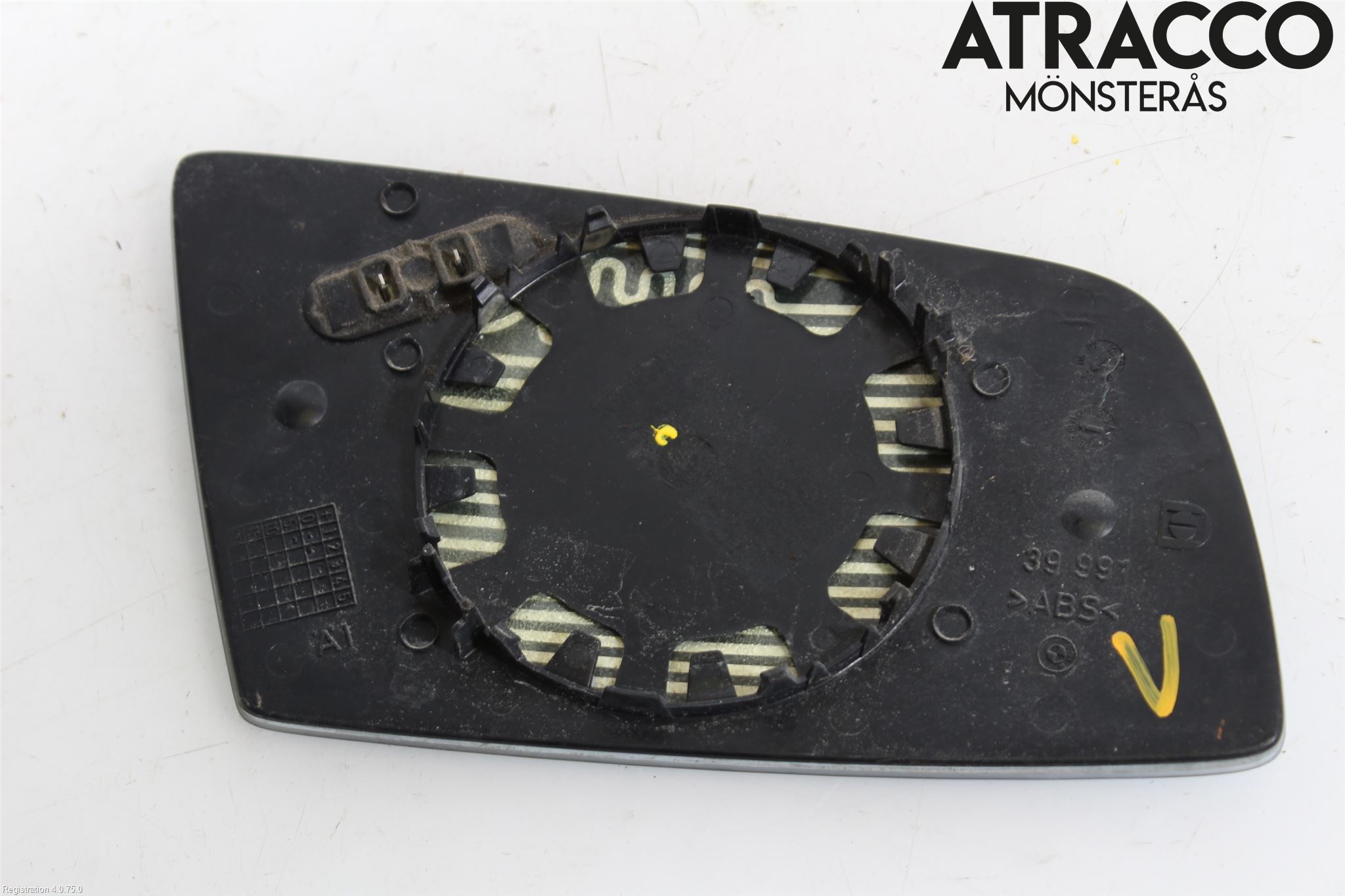 BMW 5 E60/61 Sed/Tou 02-10 Spegelglas Vä