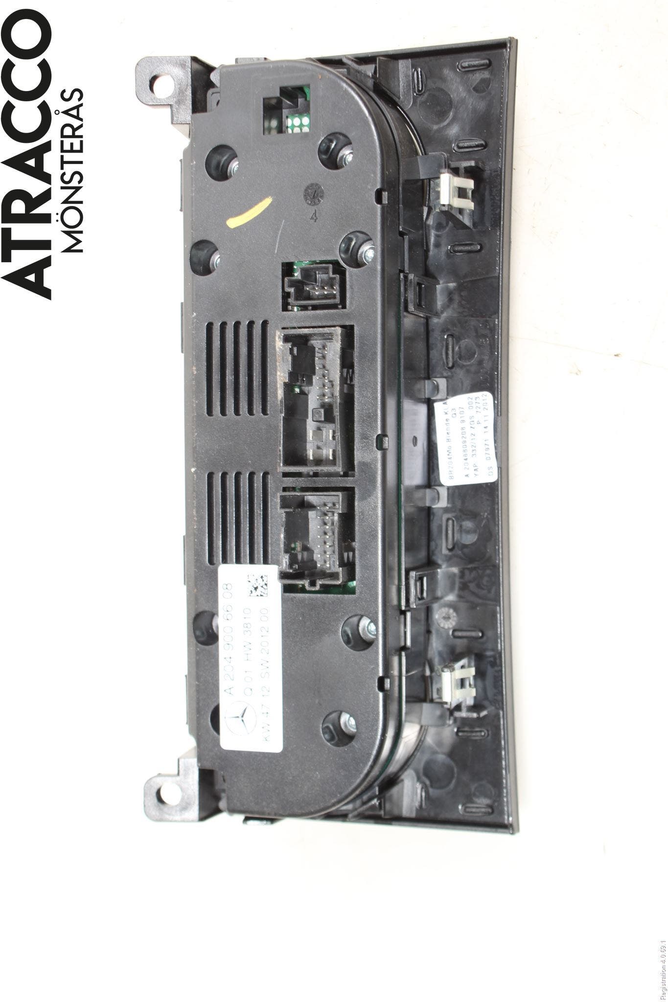 Mercedes-Benz MB C-KLASS (W204) 07-15 Ac Styrenhet Ac Manöveren