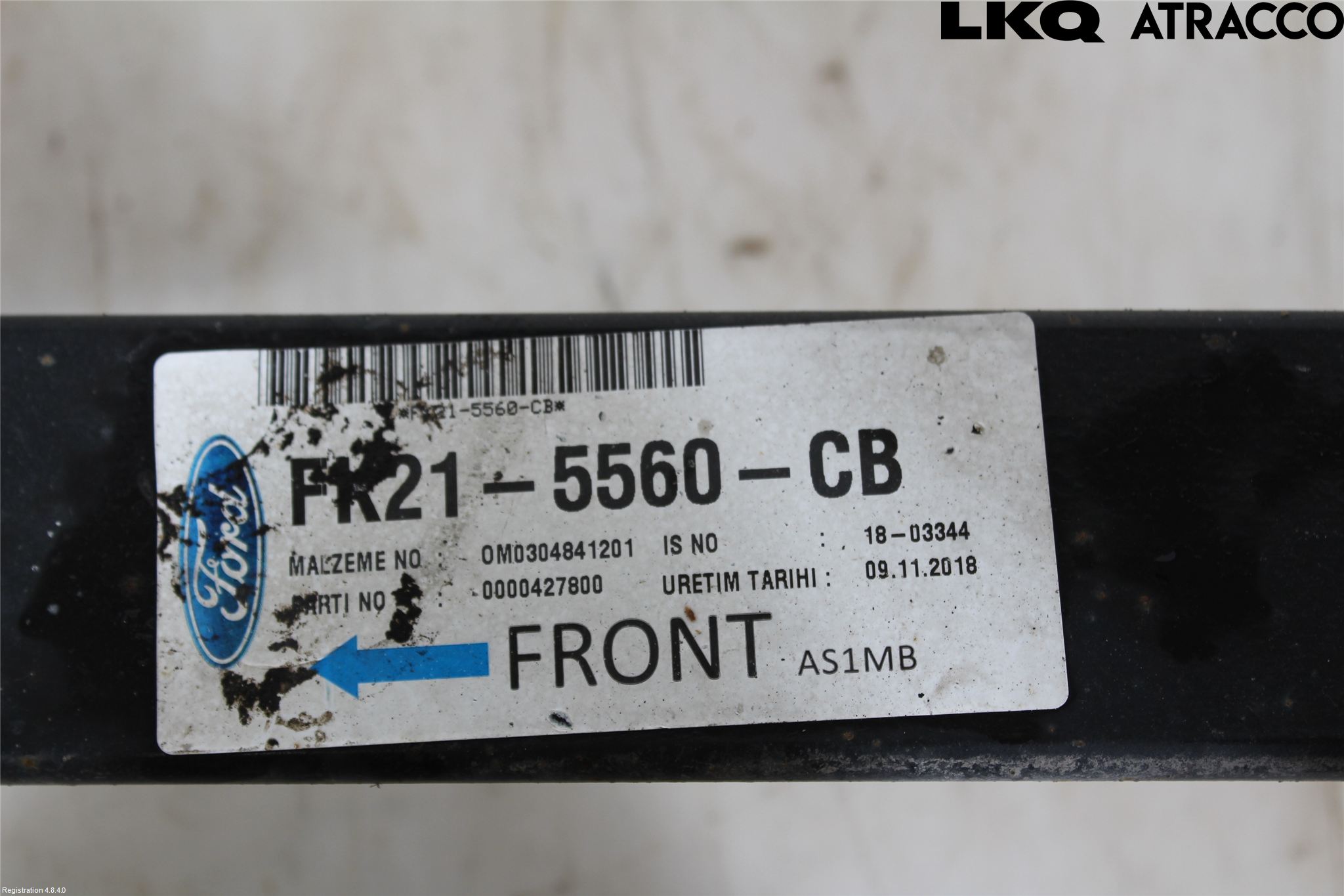 Ford TRANSIT/TOURNEO CUSTOM 13-24 Fjäder Bak Blad