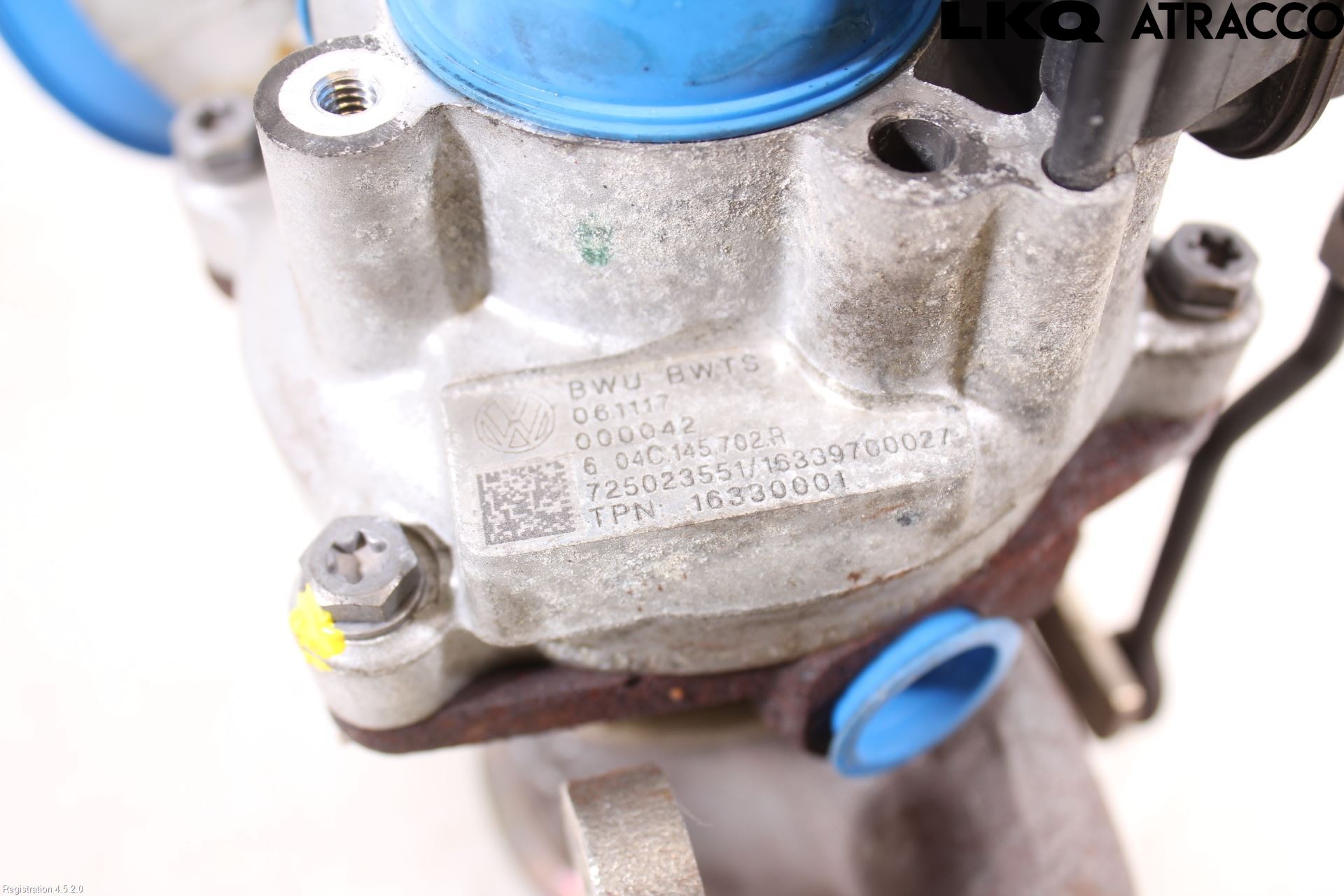 Volkswagen VW GOLF / E-GOLF VII 13-20 Turboaggregat