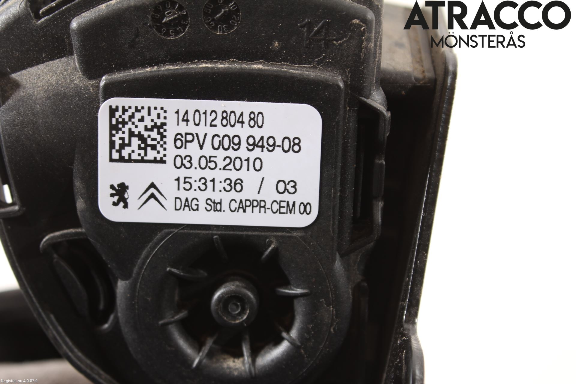 Peugeot EXPERT 07-14 Gaspedal