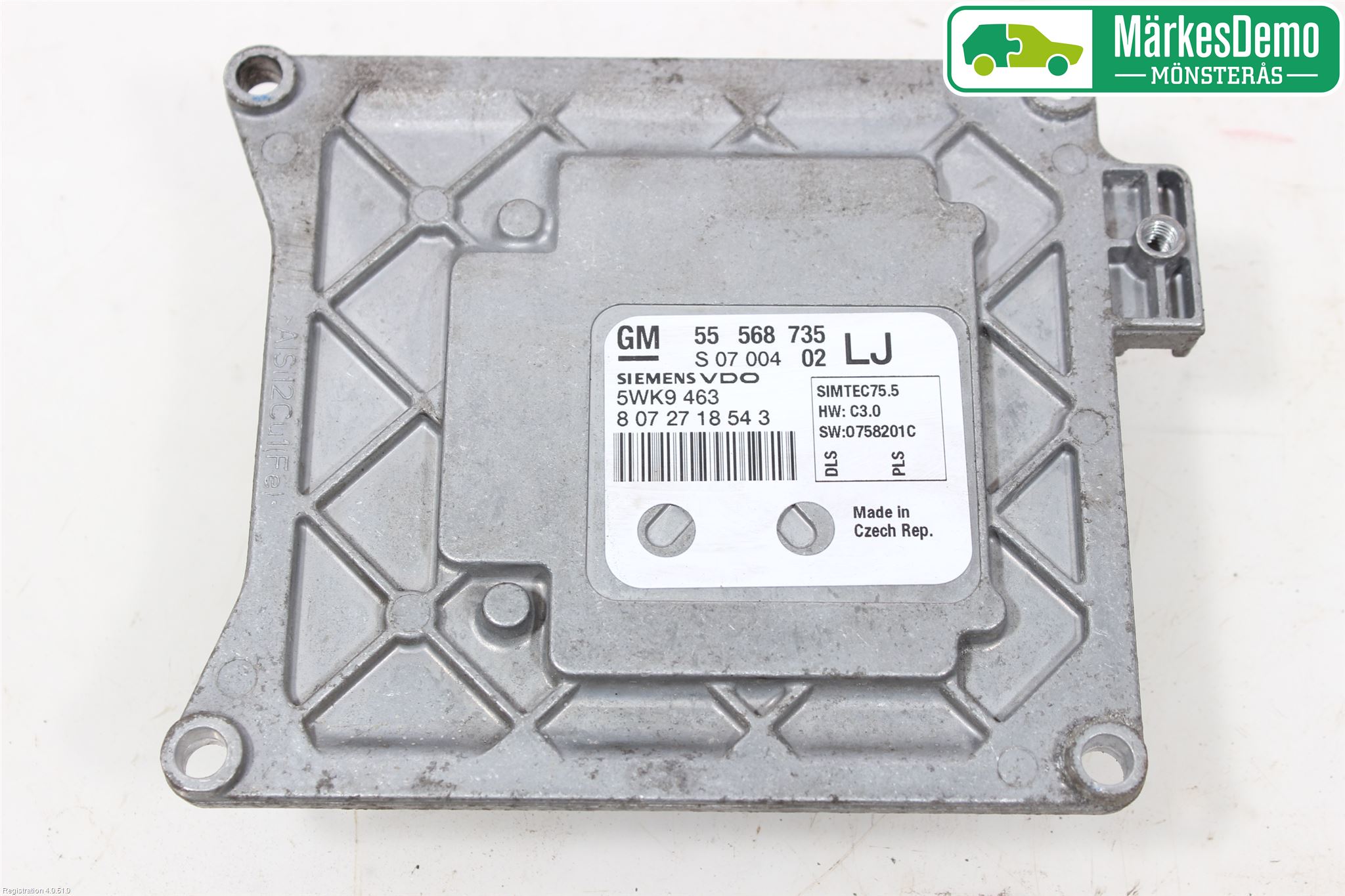 Opel ASTRA H 04-12 Styrenhet Insprut Bensin