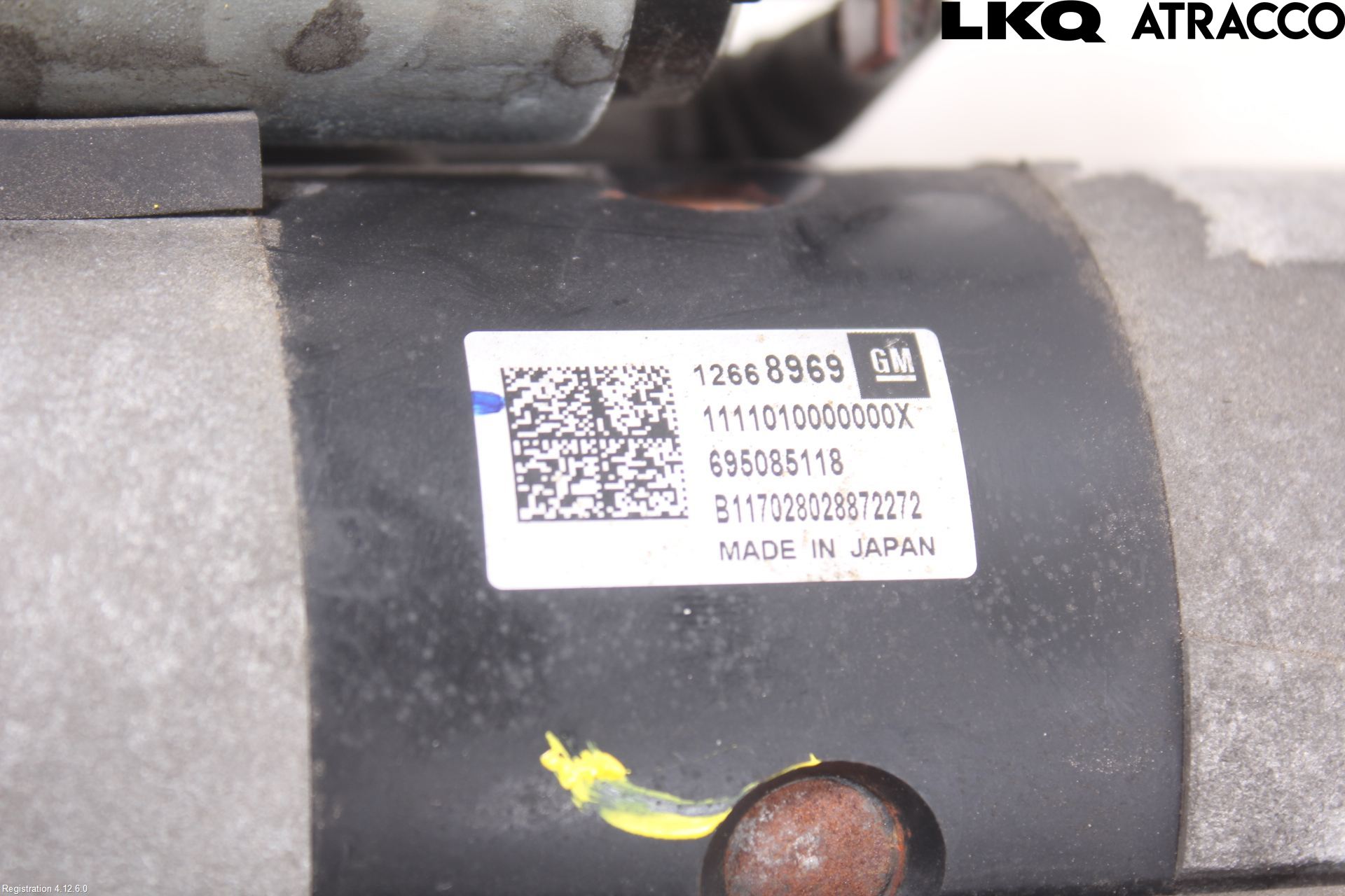 Opel ASTRA K 16-22 Startmotor