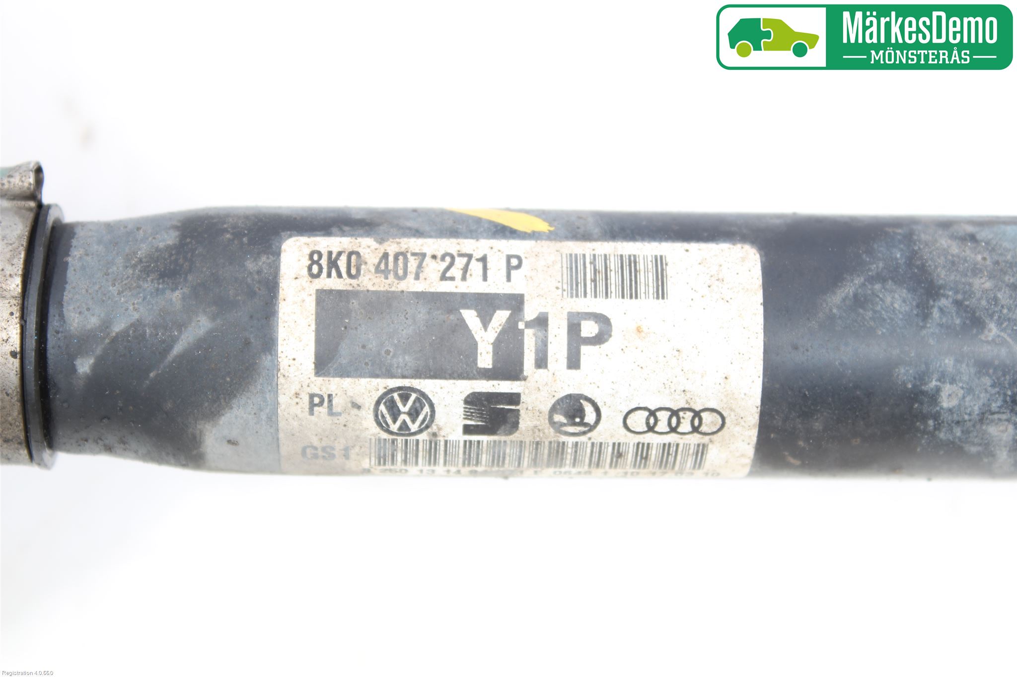 Audi A4/S4 08-11 Drivaxel Fram Höger