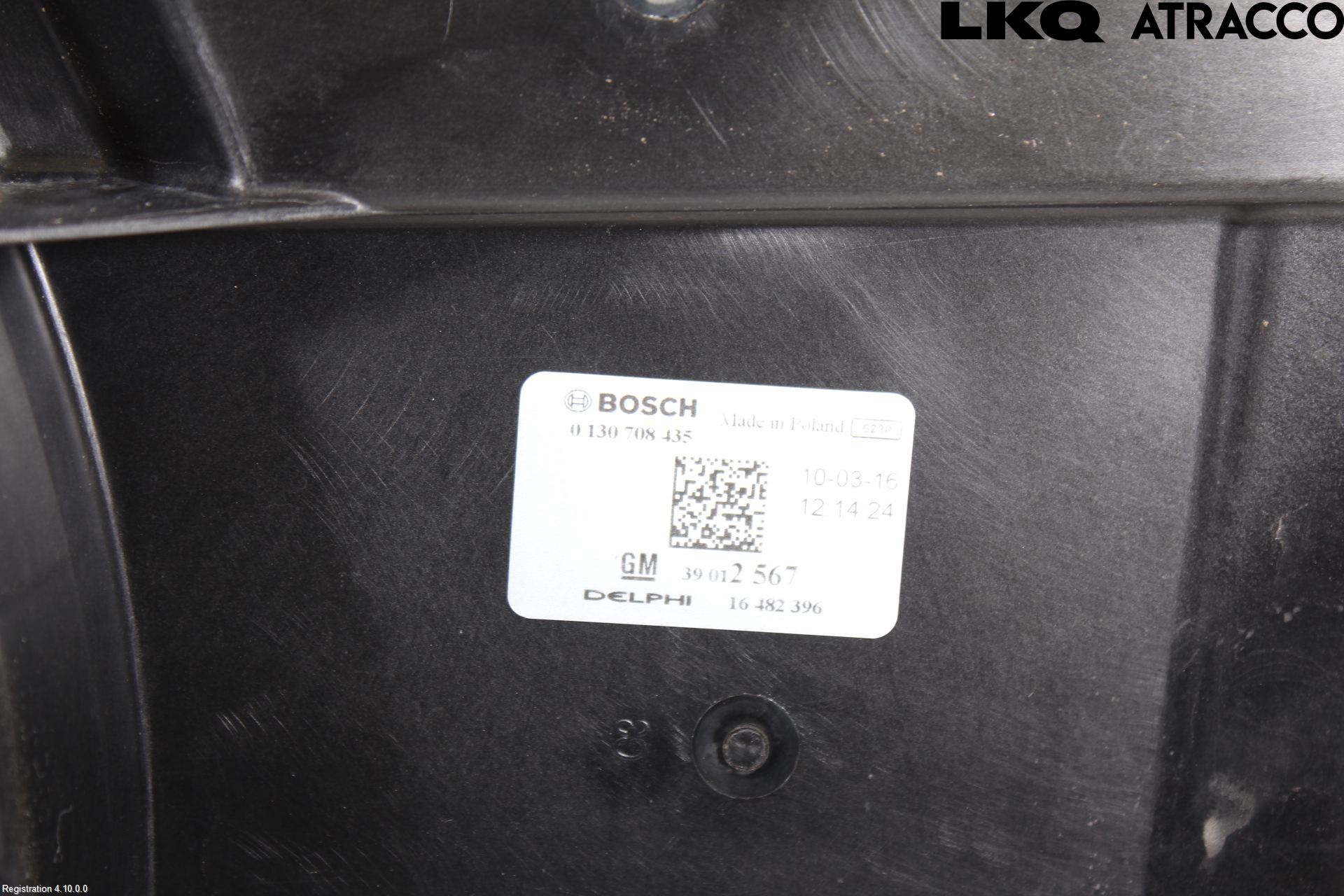 Opel ASTRA K 16-22 Kylfläkt El