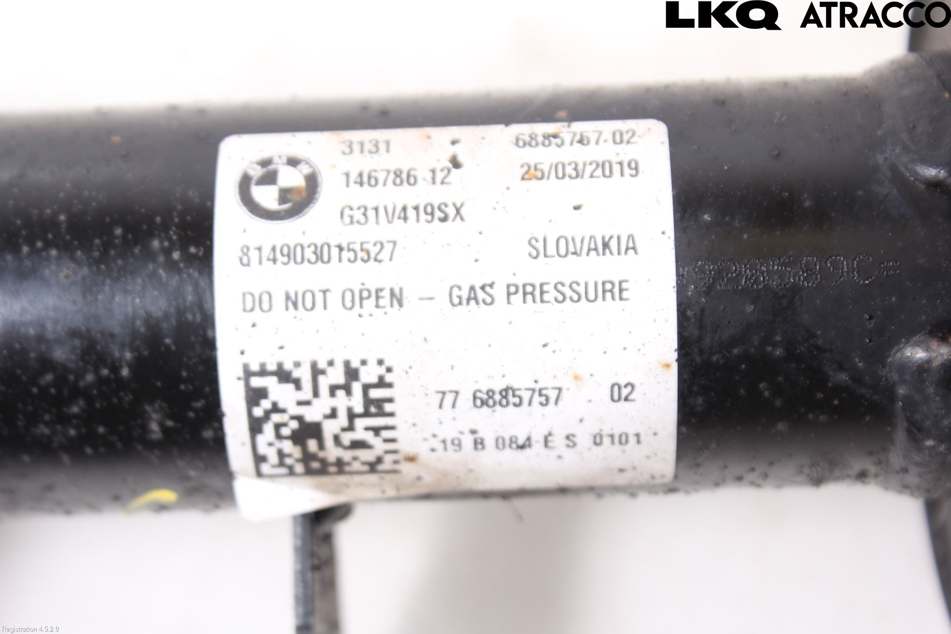 BMW 5 G30/G31/F90 17-23 Fjäderben Fram Vänster