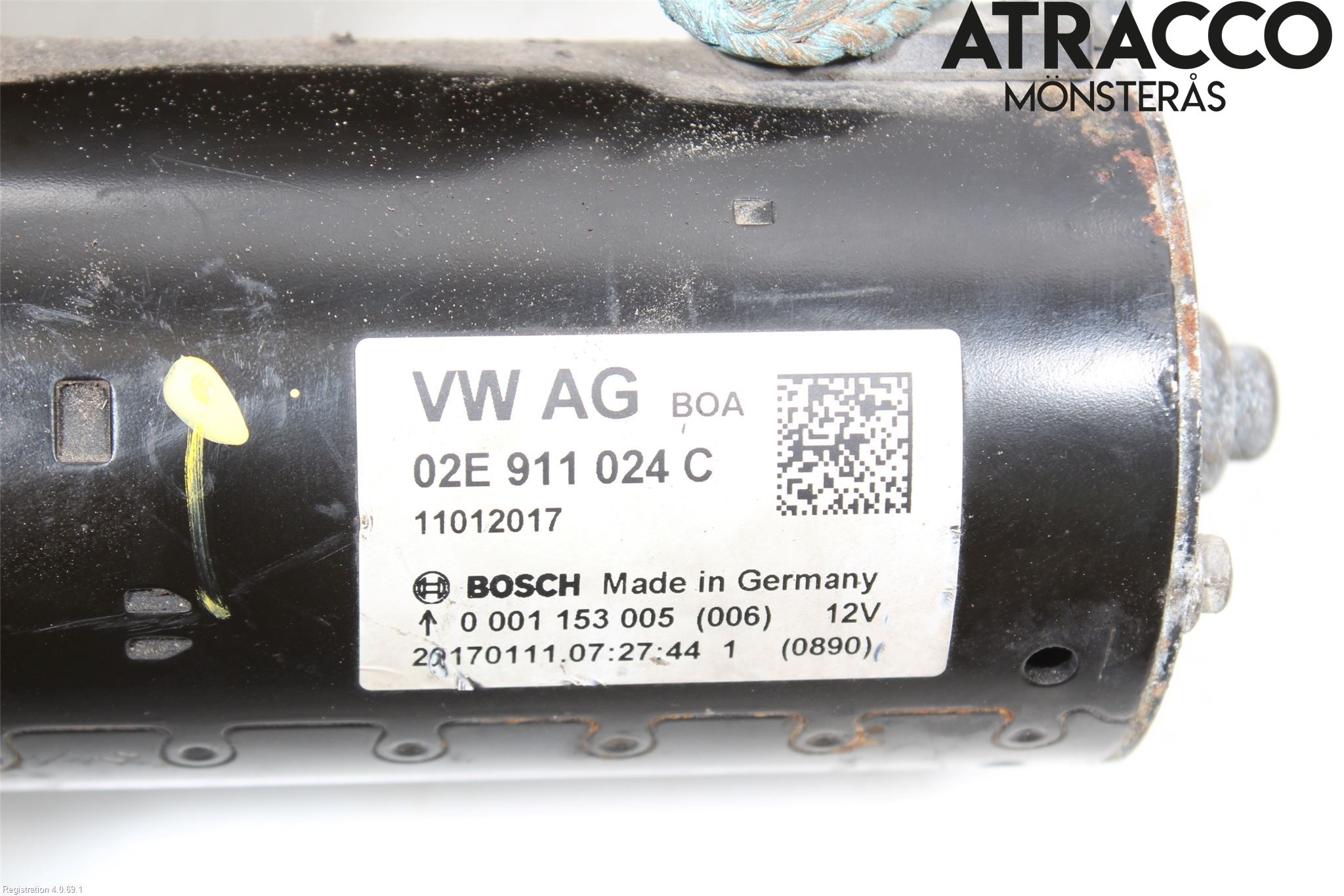 Volkswagen VW TRANSP/CARAVELLE (T6) 16-22 Startmotor Diesel