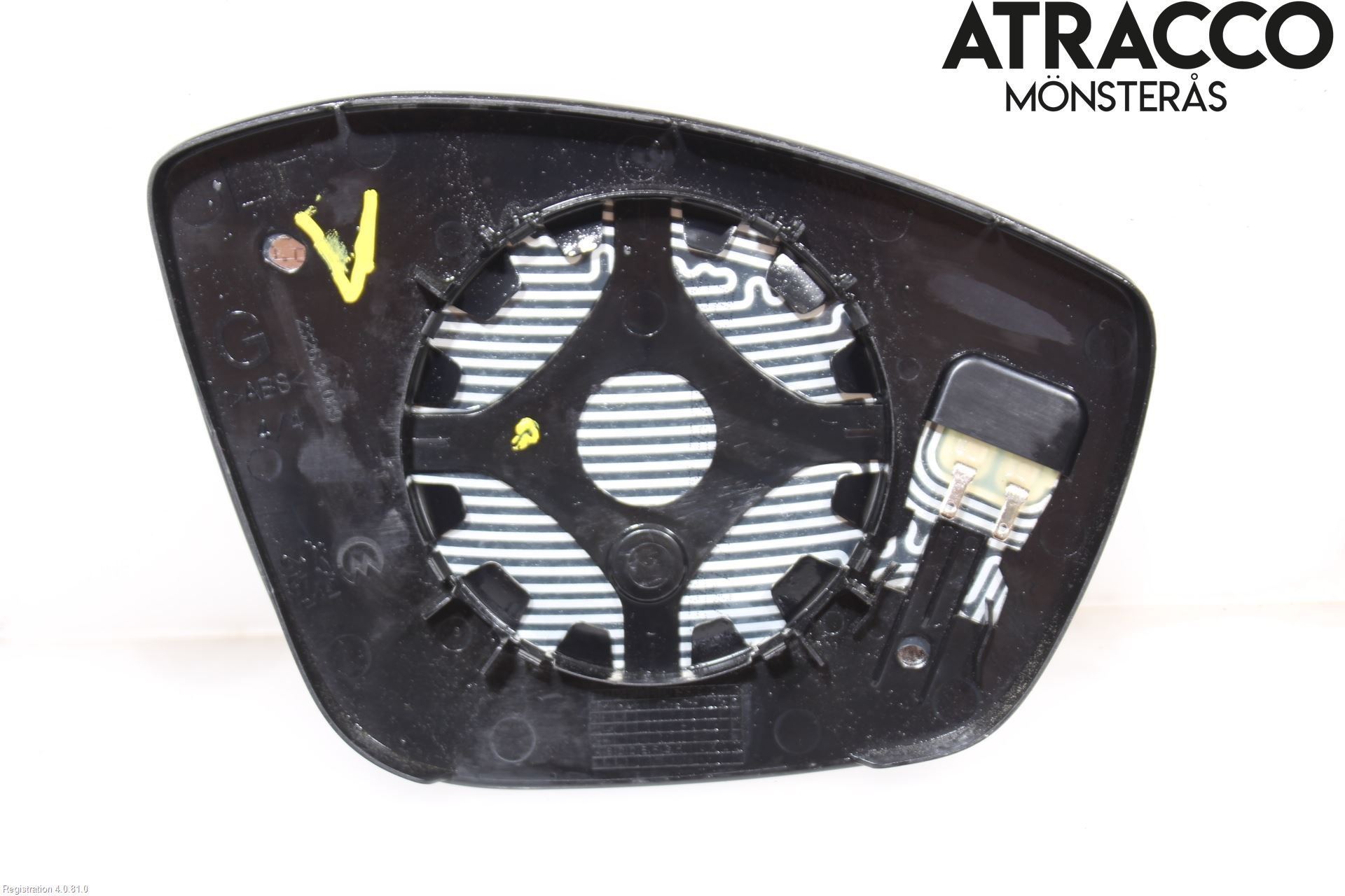 Citroen COTROEN C3 17-24 Spegelglas Vä