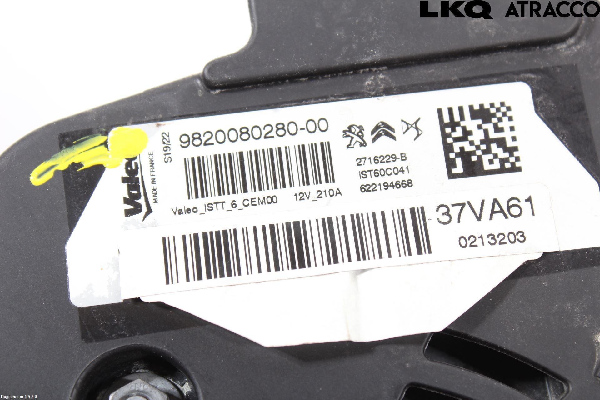 Citroen C5 AIRCROSS 19- Generator