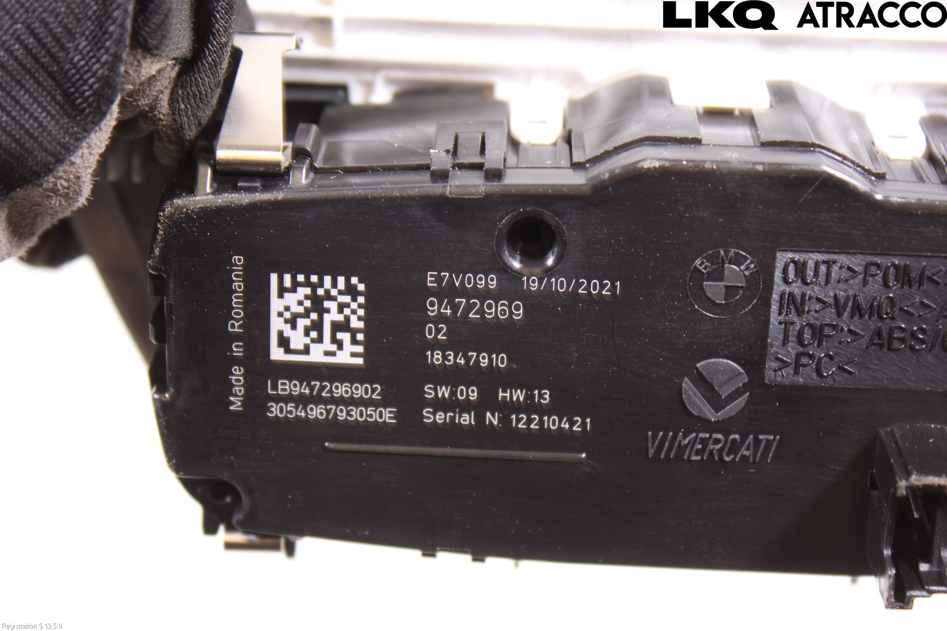 BMW 5 G30/G31/F90 17-23 Strömställare Ljus