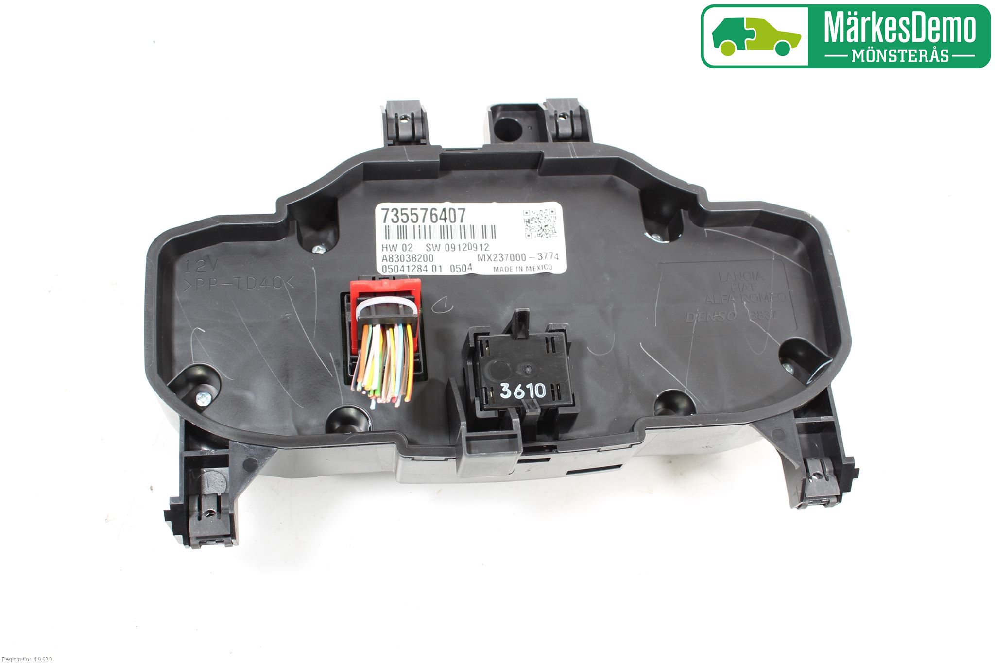 Fiat 500 07- Ac Styrenhet Ac Manöveren