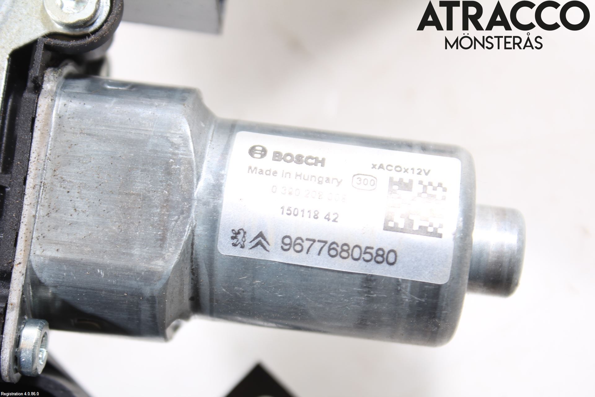 Citroen C4 PICASSO 14-18 Torkarmotor Baklucka