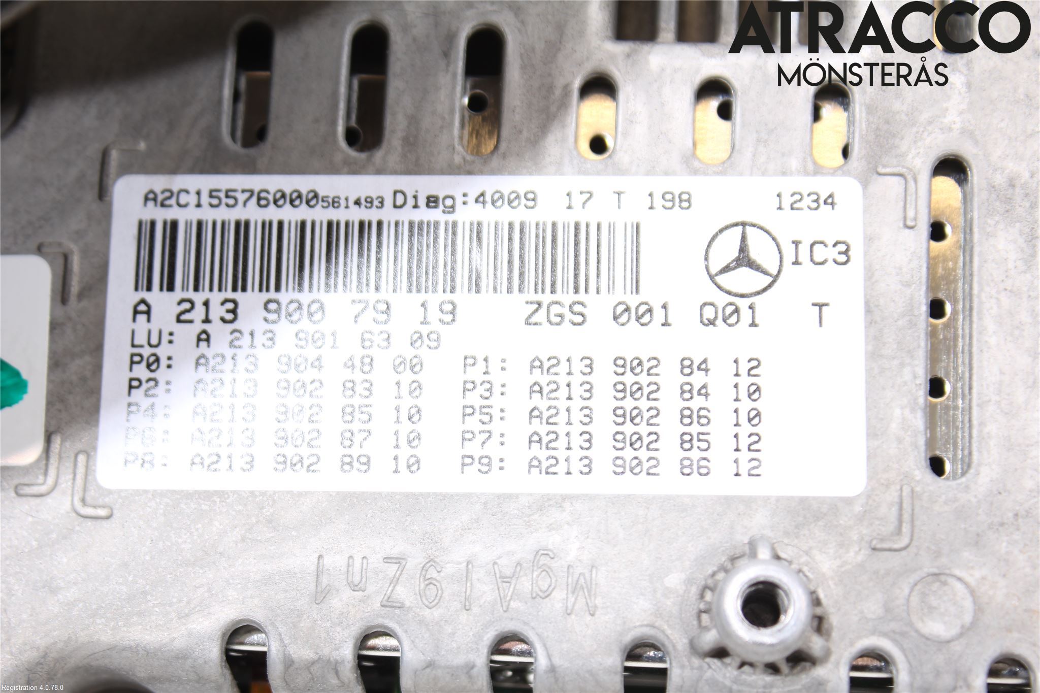 Mercedes-Benz MB E-KLASS (W213) 16-23 Instrument Komb