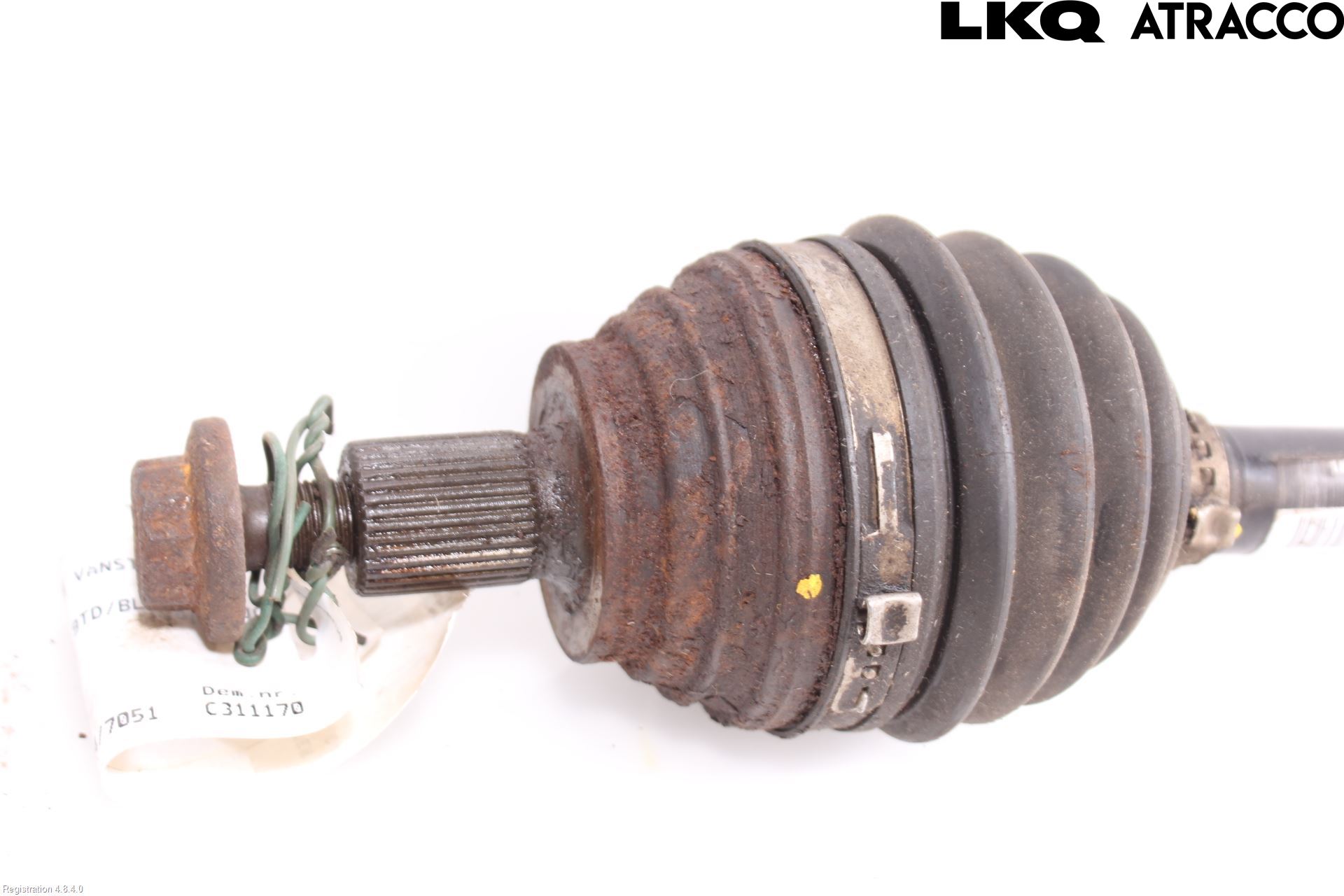 Volkswagen VW GOLF V 04-09 Drivaxel Fram Vänster