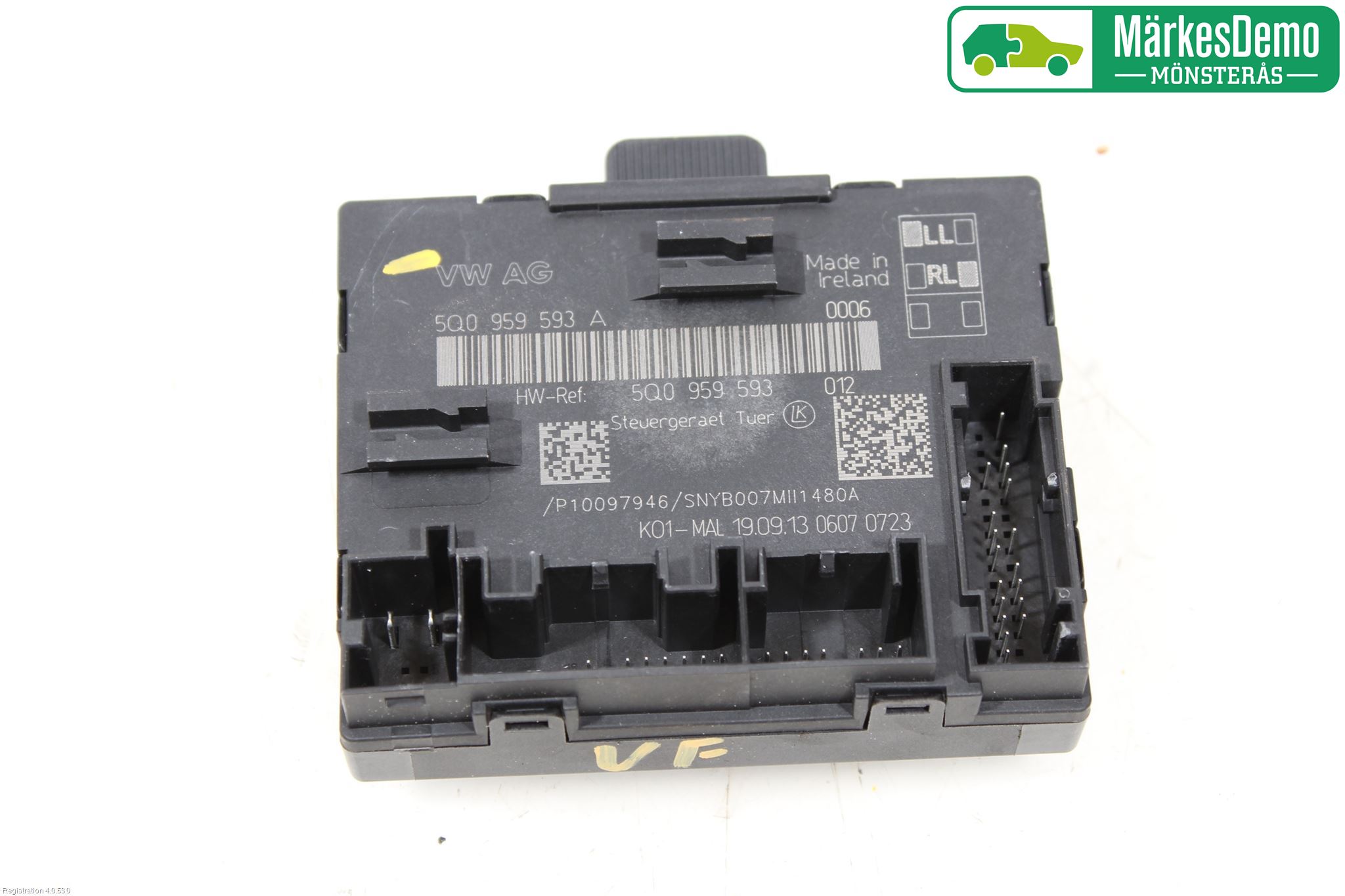 Audi A3/S3 05-13 Styrenhet Dörr