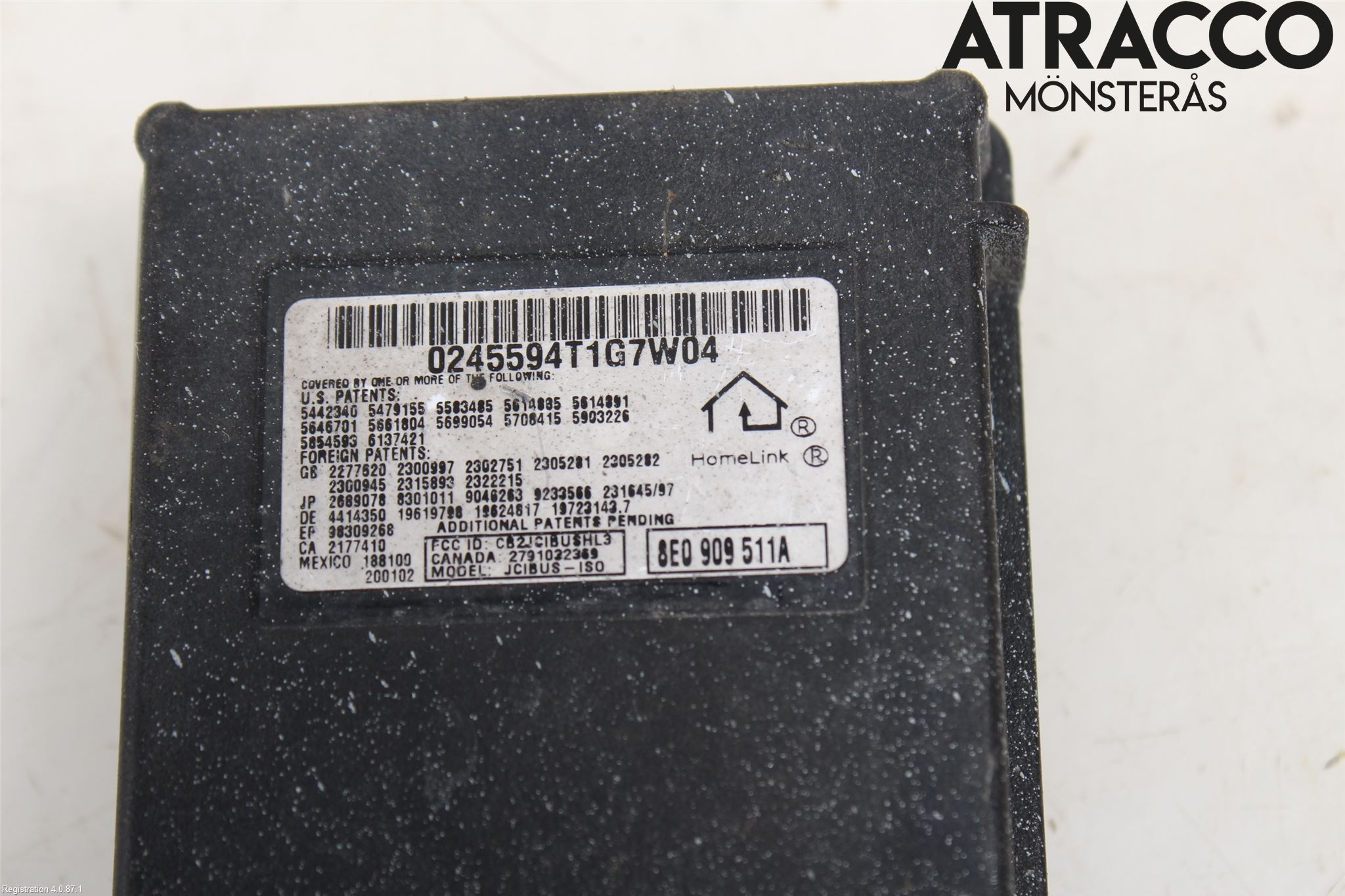 Audi A4/S4 05-07 Styrenhet Övrigt