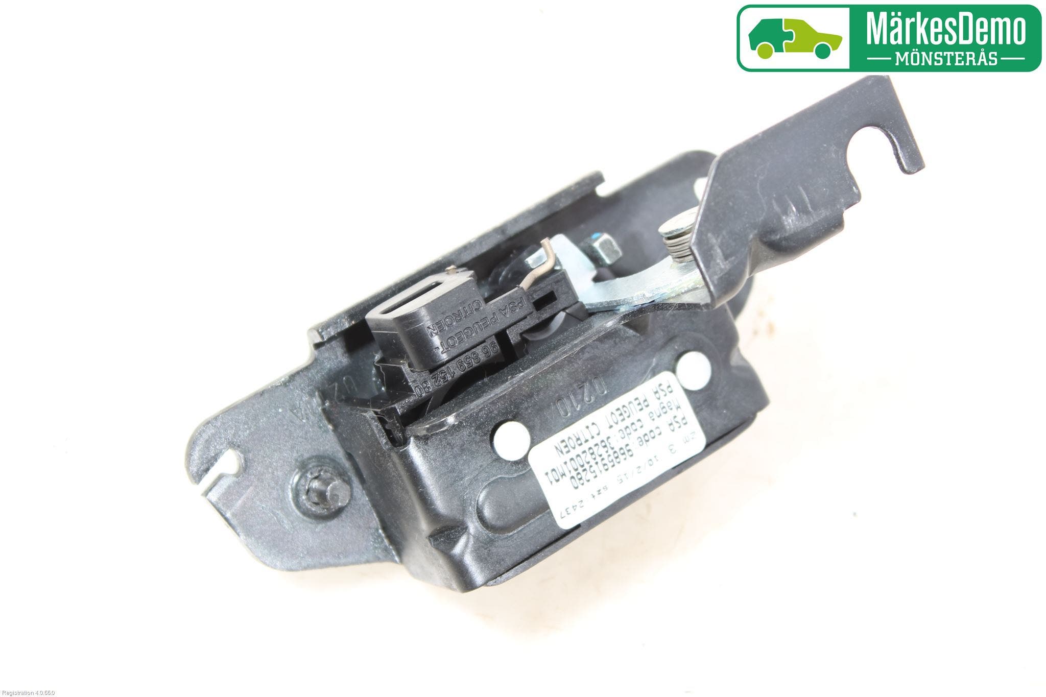 Peugeot 3008 09-16 Låskista Baklucka