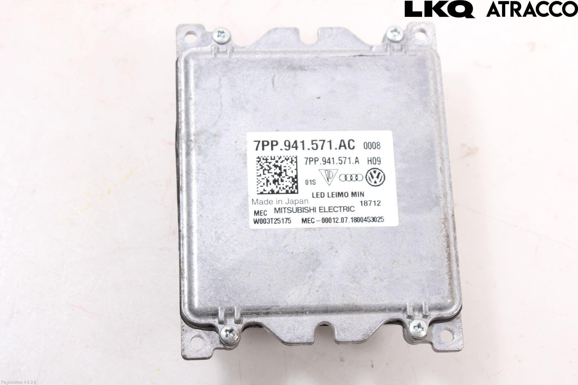 Volkswagen VW CRAFTER II / E-CRAFTER 17- Styrenhet Strålkastare