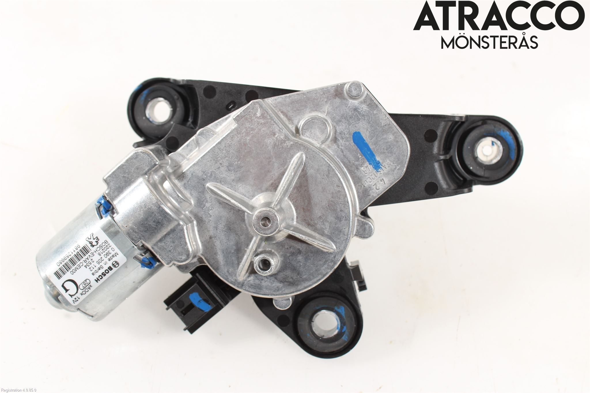 Citroen COTROEN C3 17-24 Torkarmotor Baklucka