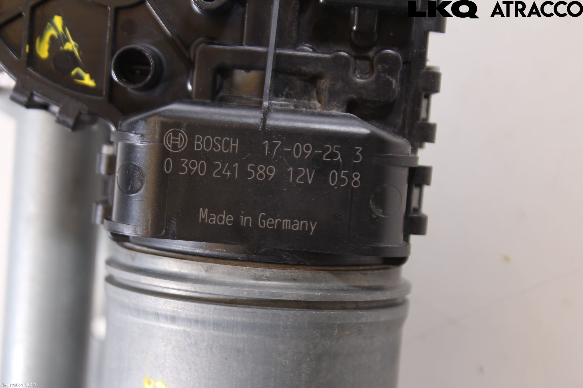 Peugeot PEUGOT 208 16-19 Torkarmotor Vindruta