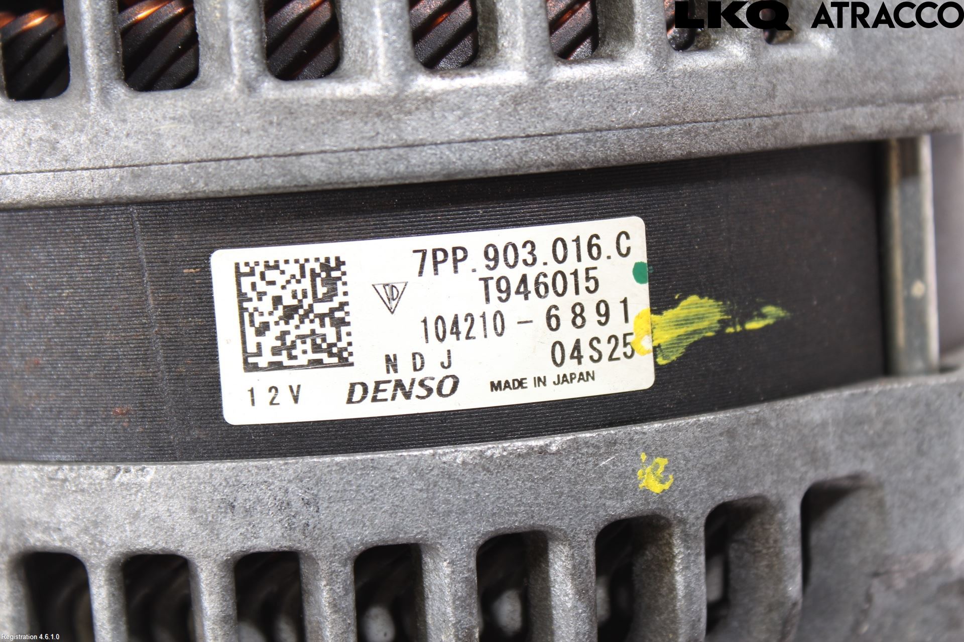 Porsche CAYENNE 03- Generator