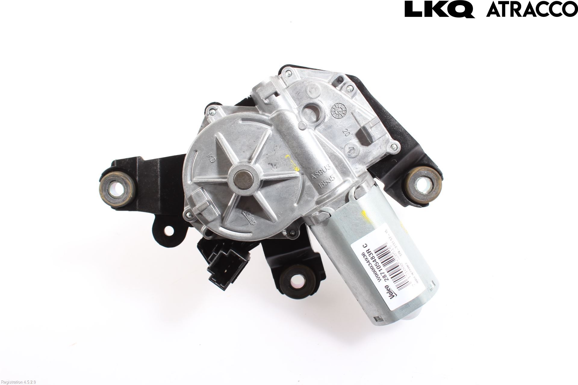Renault CAPTUR 13-19 Torkarmotor Baklucka
