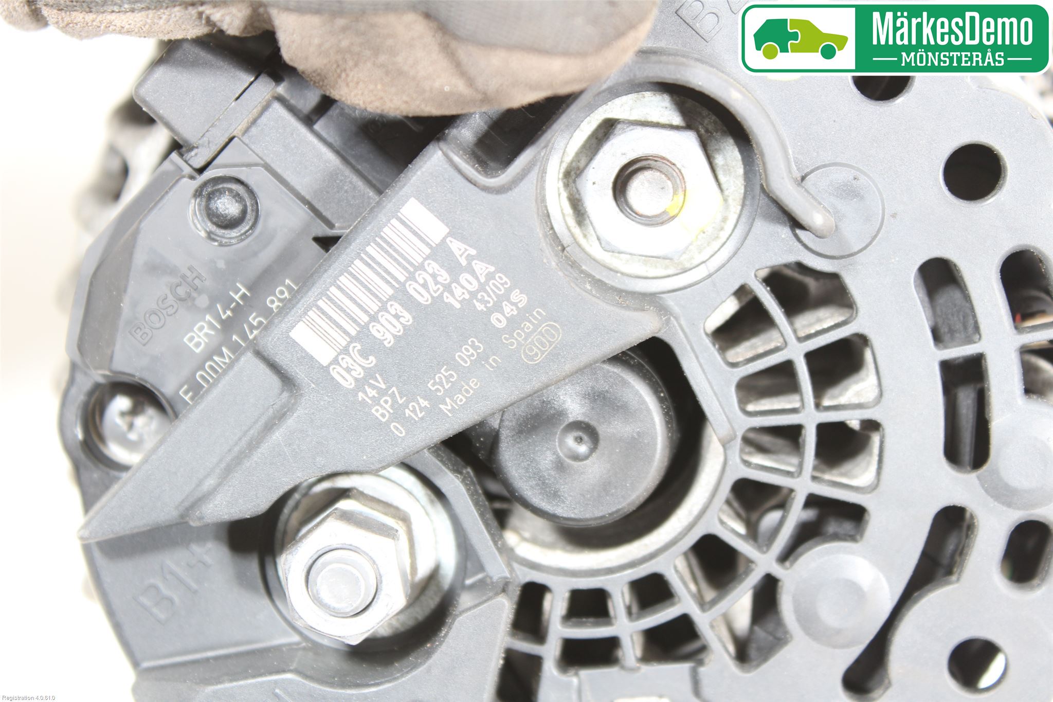 Volkswagen VW GOLF PLUS/CROSS GOLF 04-14 Generator