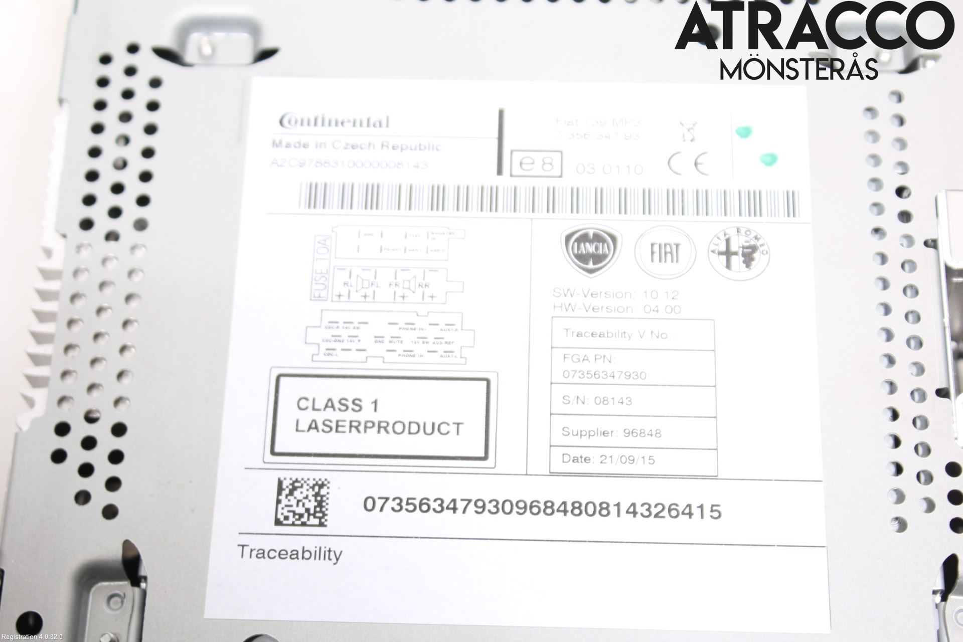 Fiat PANDA 12- Radio