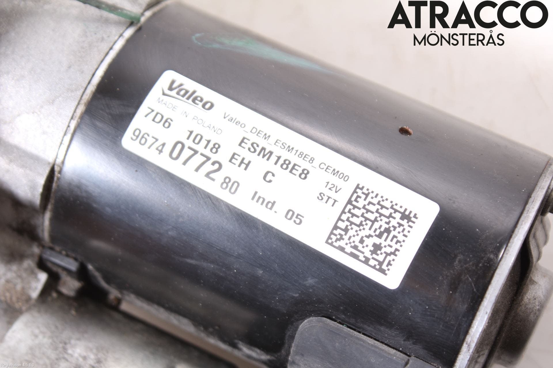 Peugeot 308 14-21 Startmotor