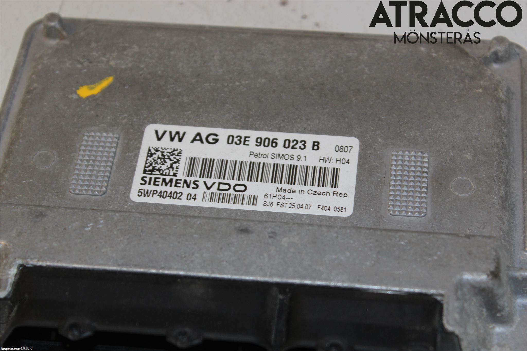 Skoda FABIA 07-14 Styrenhet Insprut Bensin