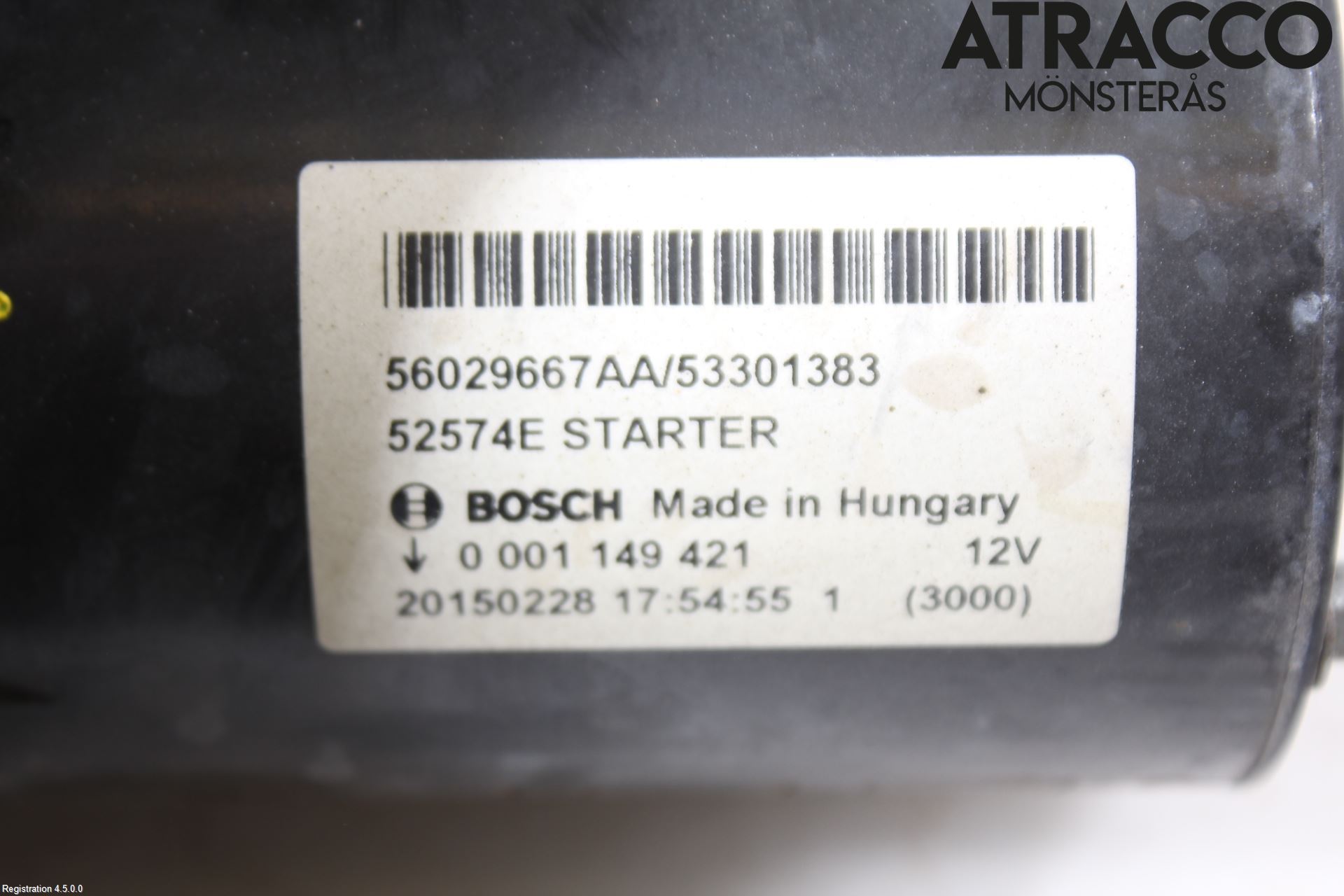 Maserati GHIBLI Startmotor Diesel