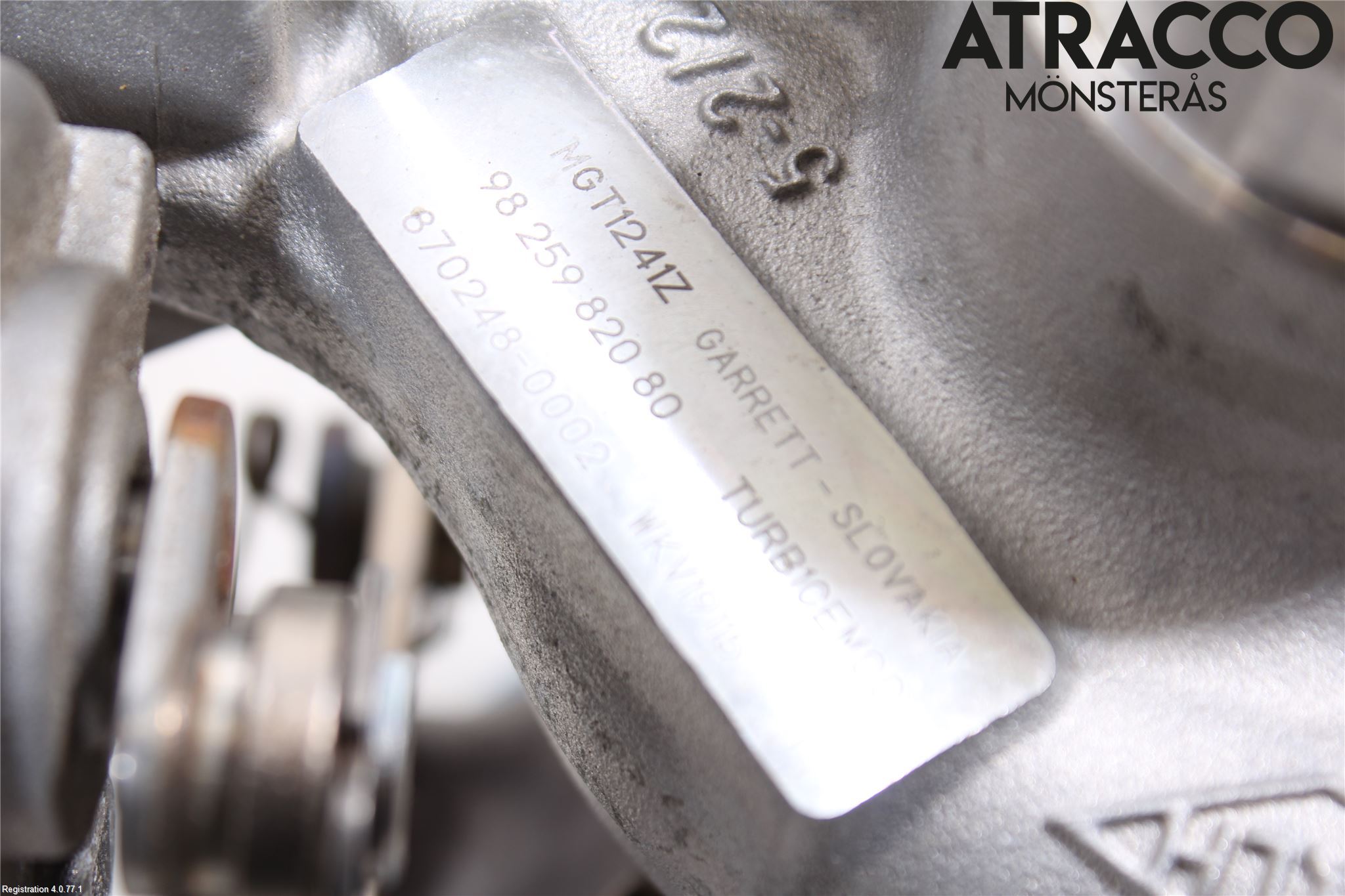 Peugeot 3008 17-24 Turboaggregat