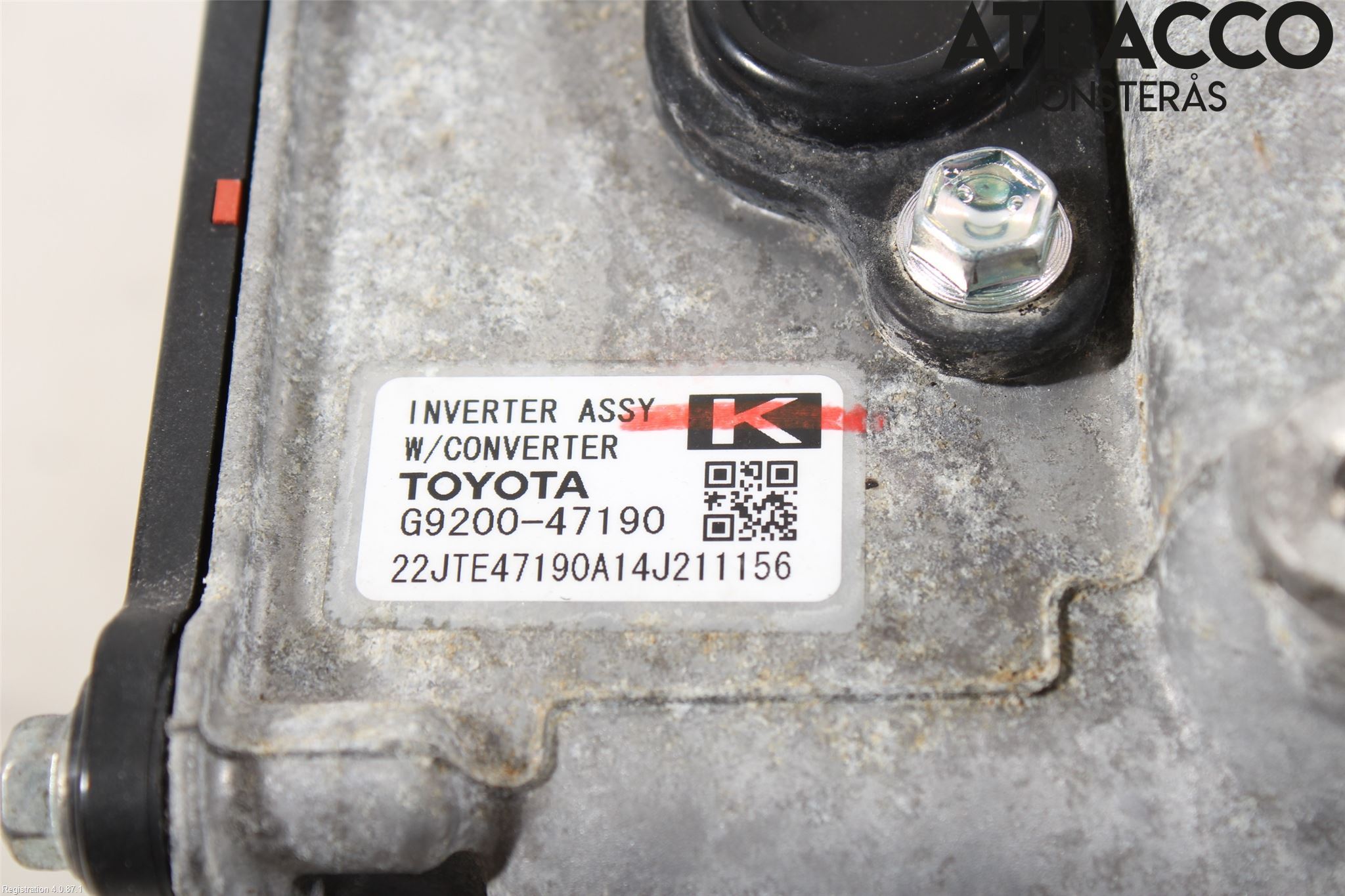 Toyota AURIS 13-19 Inverter Hybrid