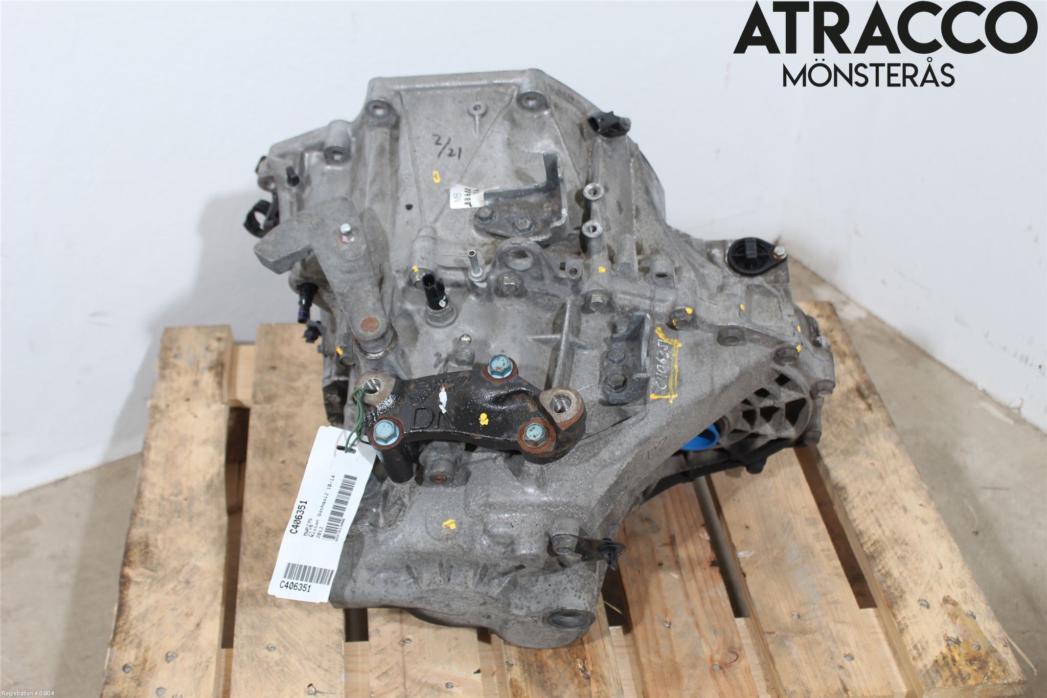 Nissan QASHQAI+2  10-14 Växellåda Man 6 Vxl