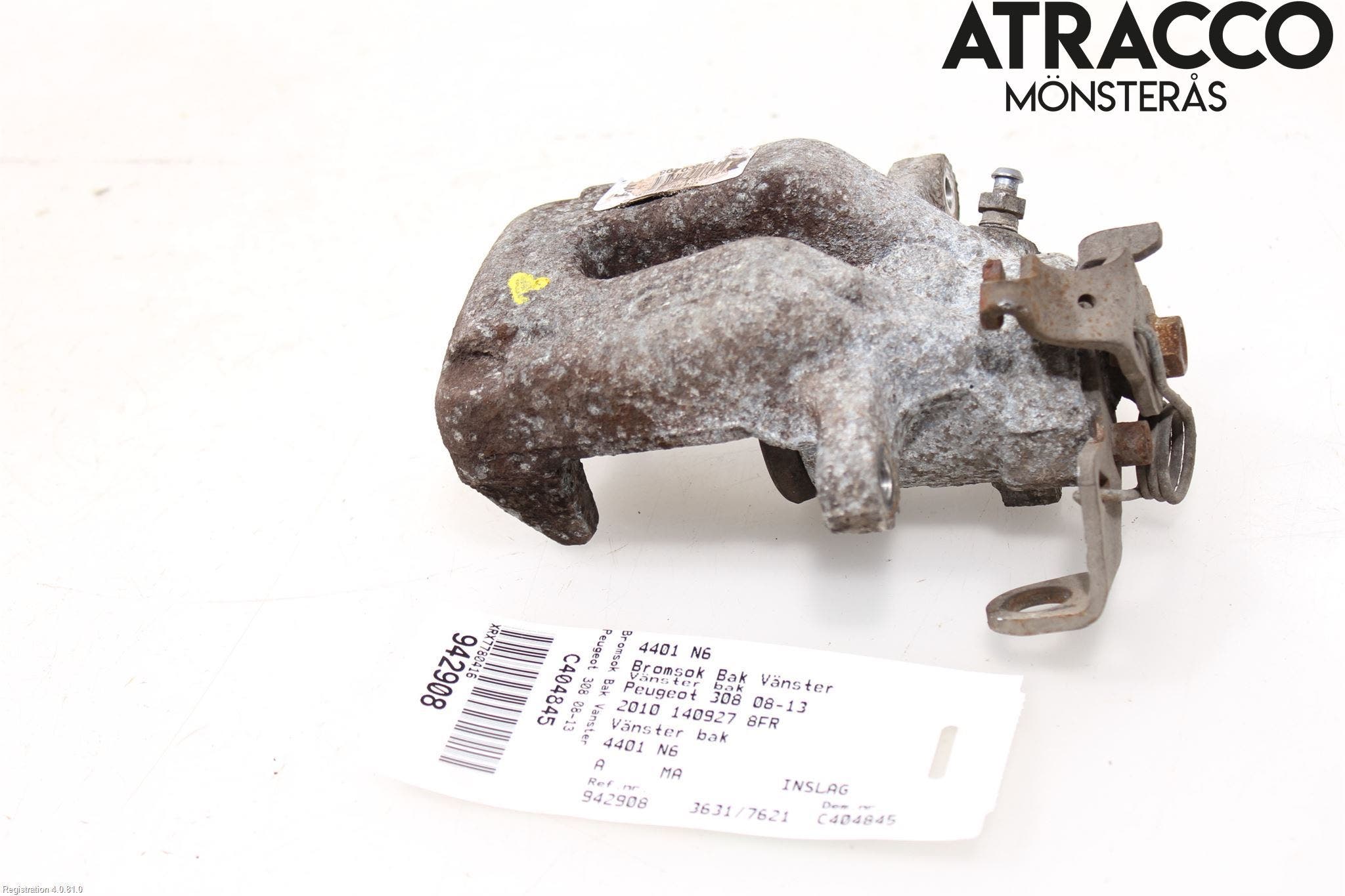 Peugeot 308 08-13 Bromsok Bak Vänster