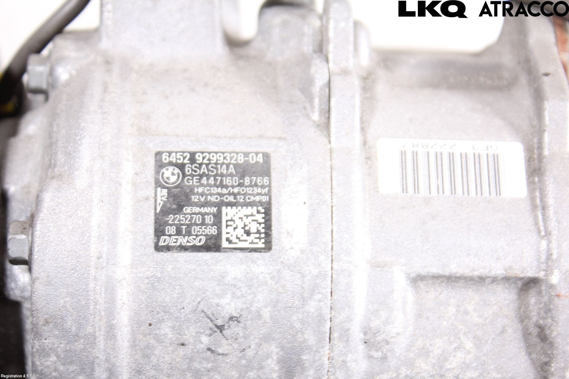 BMW 1 F20/F21 11-19 Ac Kompressor