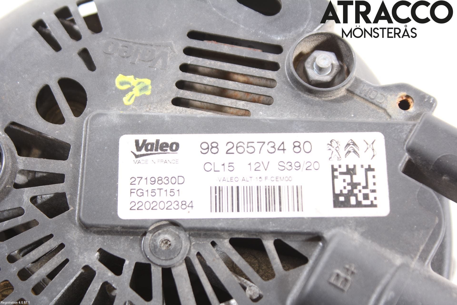 Peugeot 5008 17-24 Generator