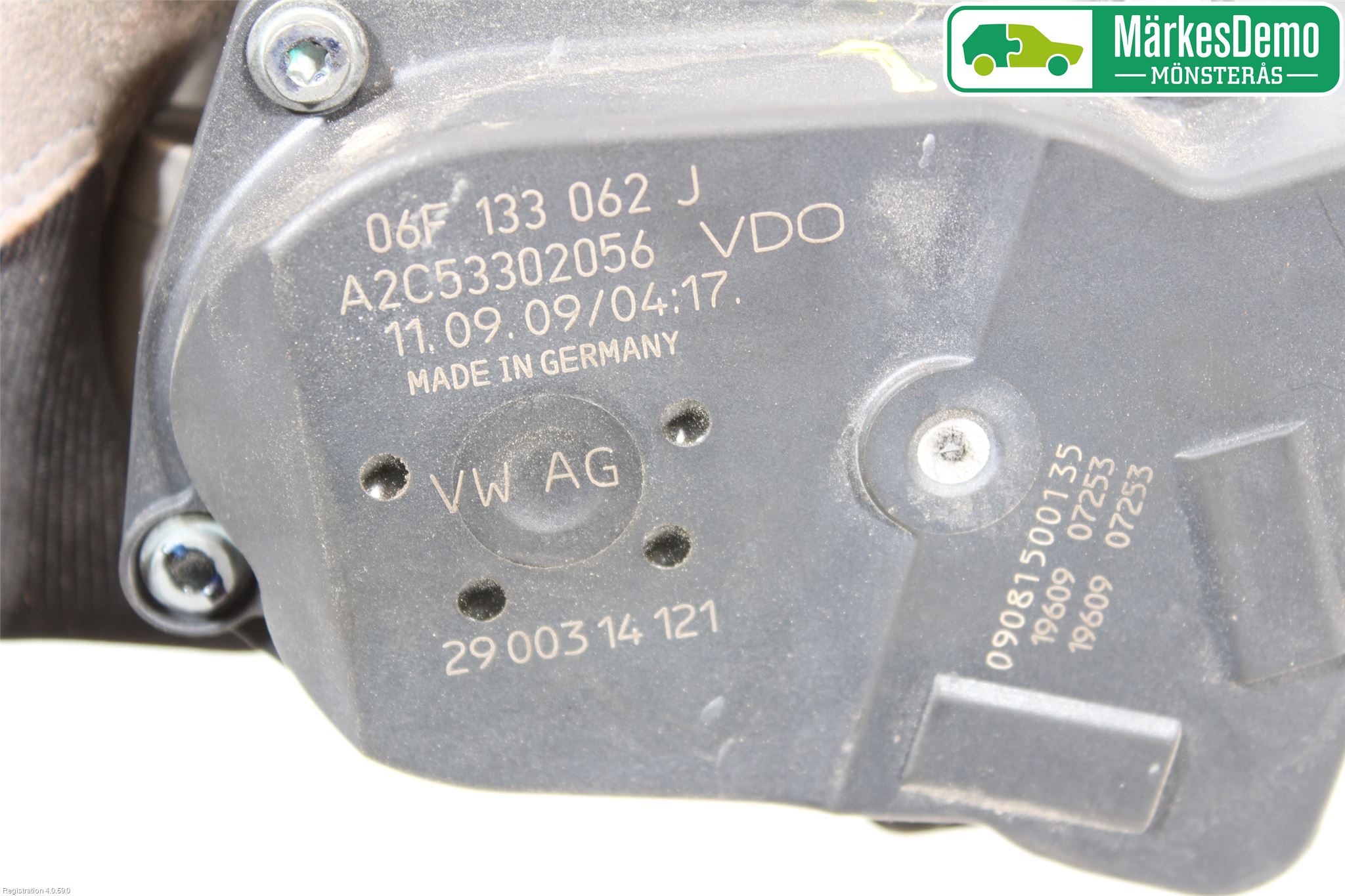 Audi A4/S4 08-11 Injspjällhus